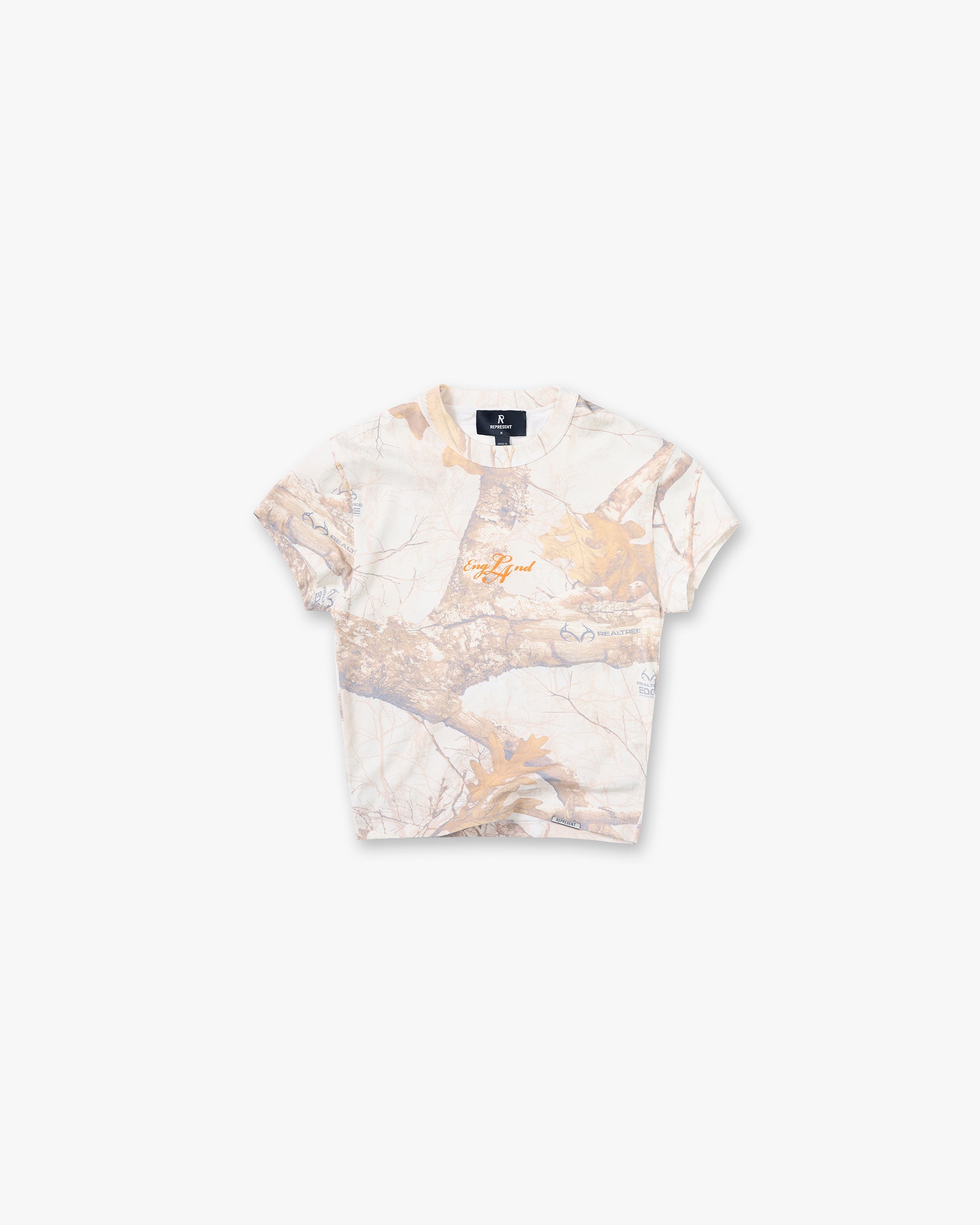 EngLAnd Baby Tee - Washed White Realtree®