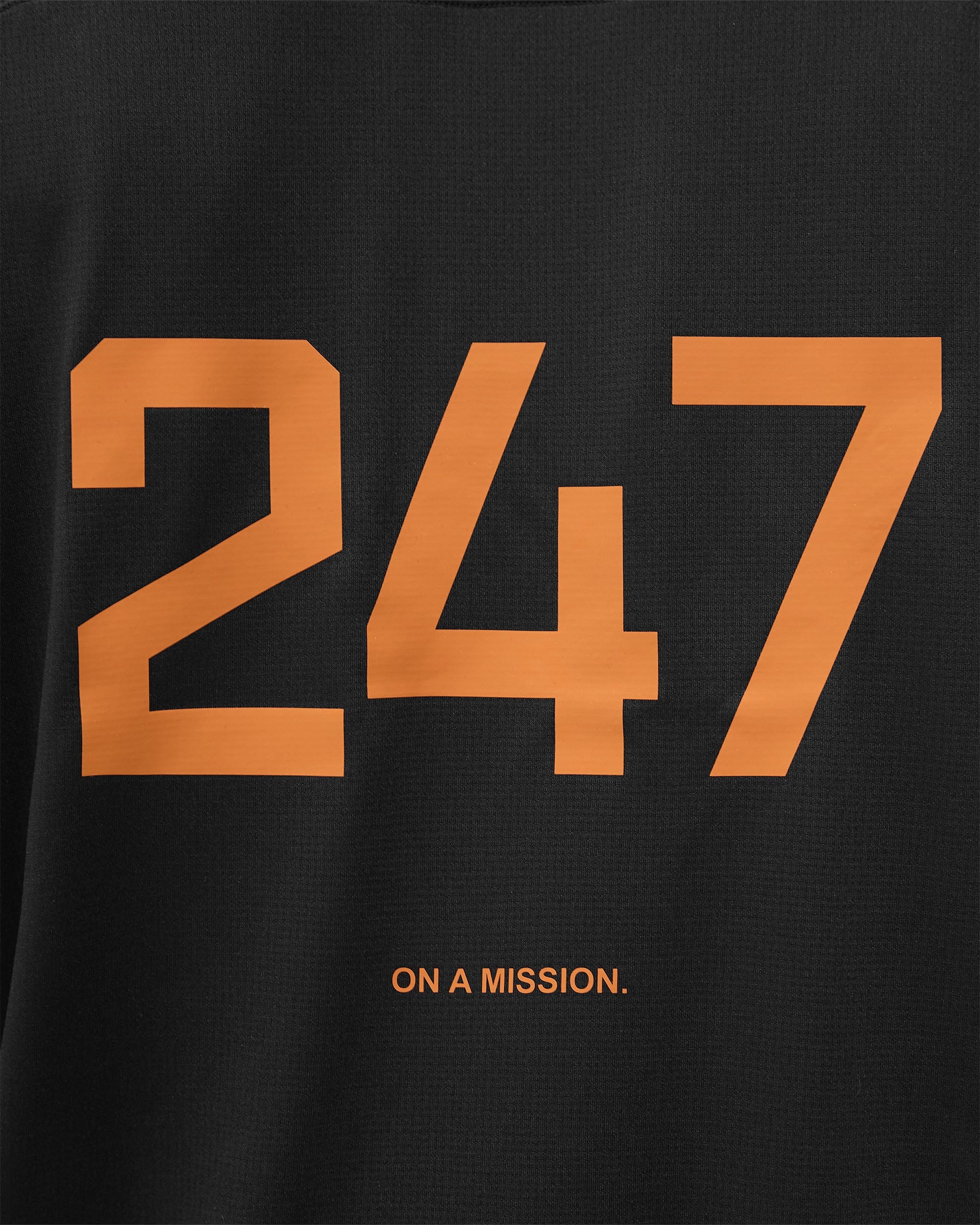 247 Mission Series T-Shirt 2026 - Jet Black