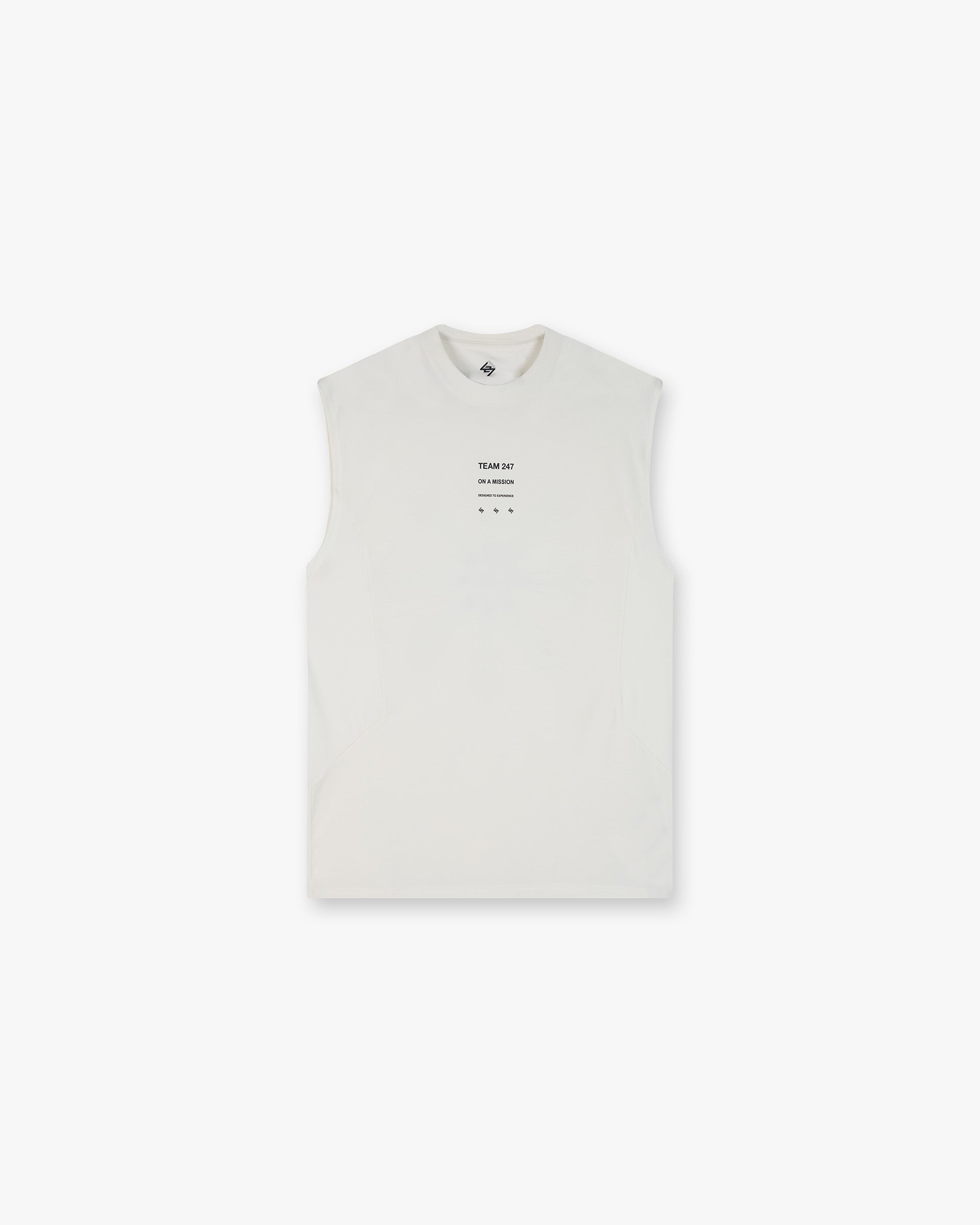 247 Uprising Oversized Tank - Flat White