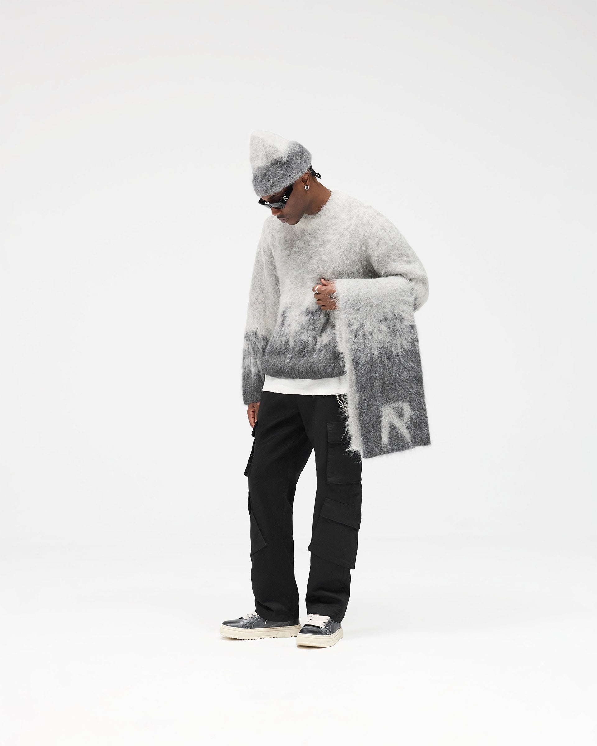 Ombre Sweater - Light Grey