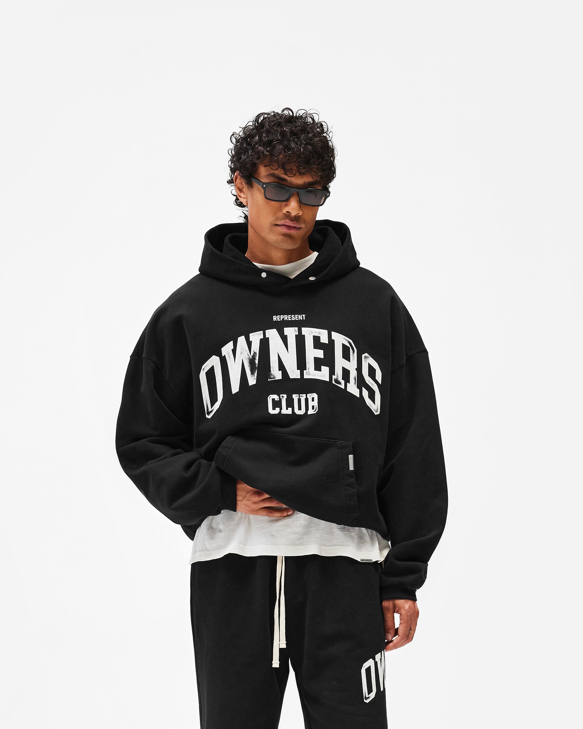 Represent Owners Club Hoodie - Jet Black