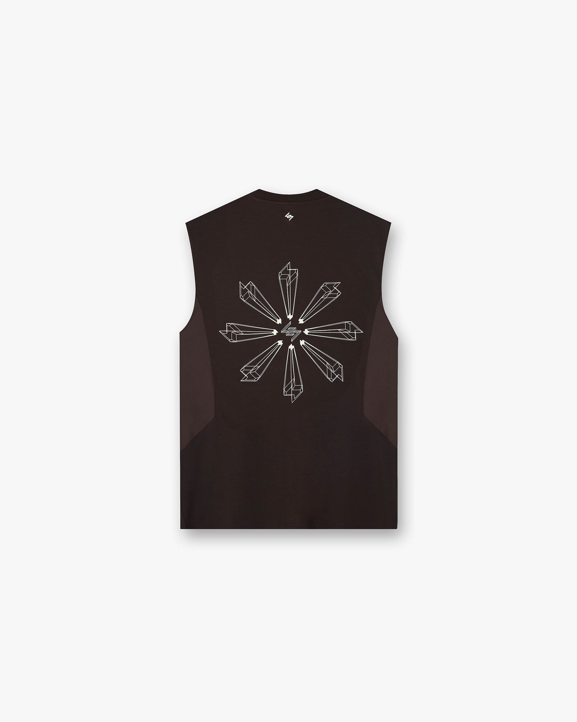 247 Uprising Oversized Tank - Chocolate