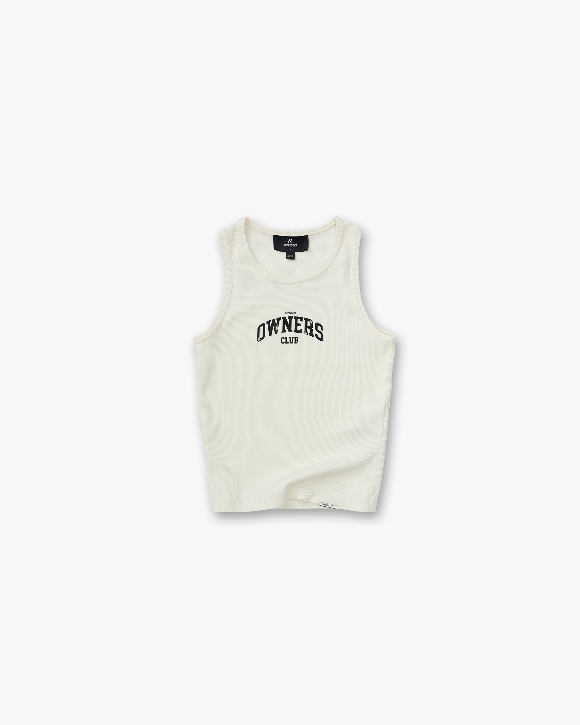 Represent Owners Club Rib Vest - Chalk