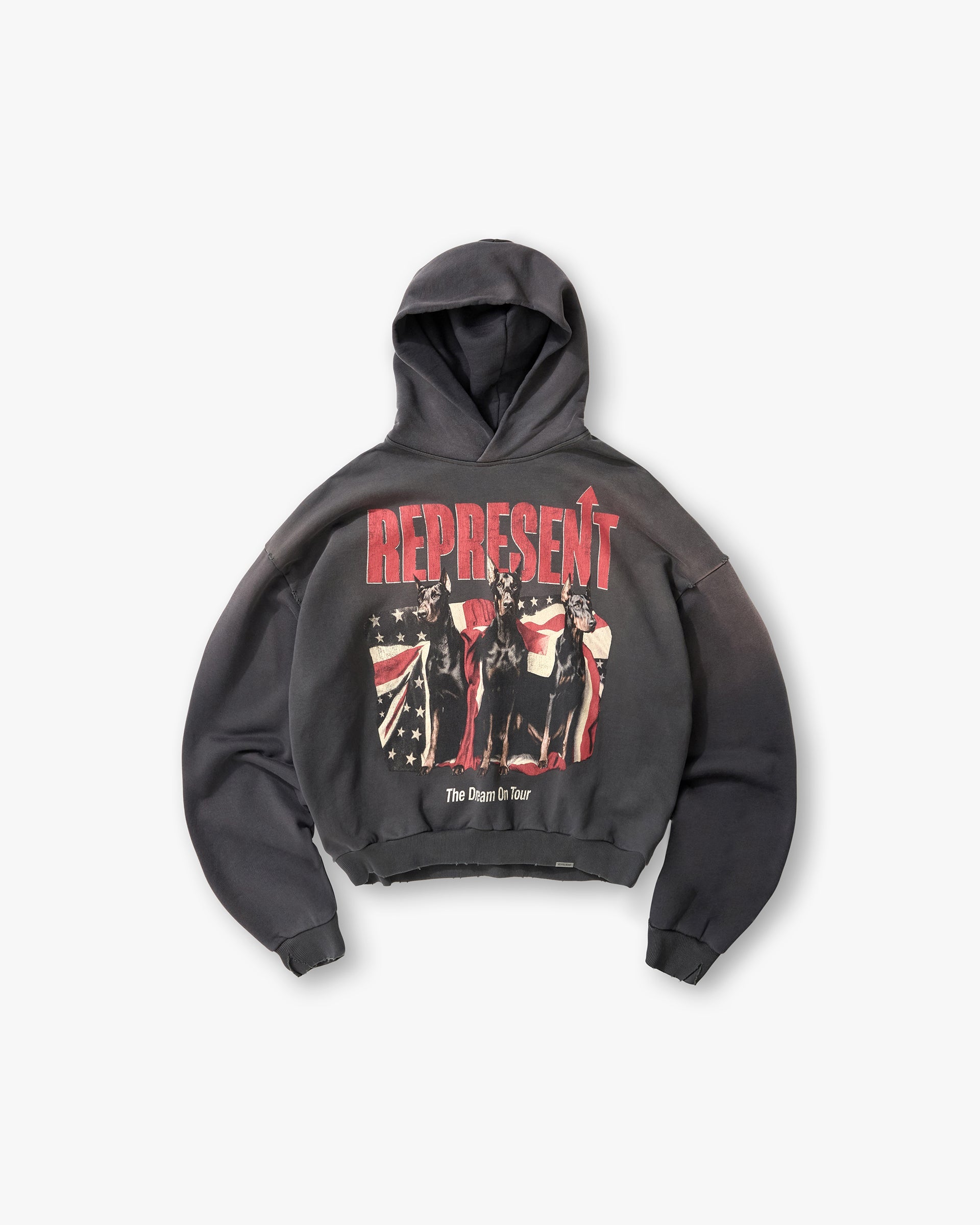 Dream On Tour Hoodie - Sun Fade Grey
