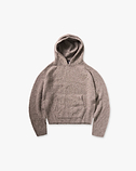 Textured Borg Hoodie