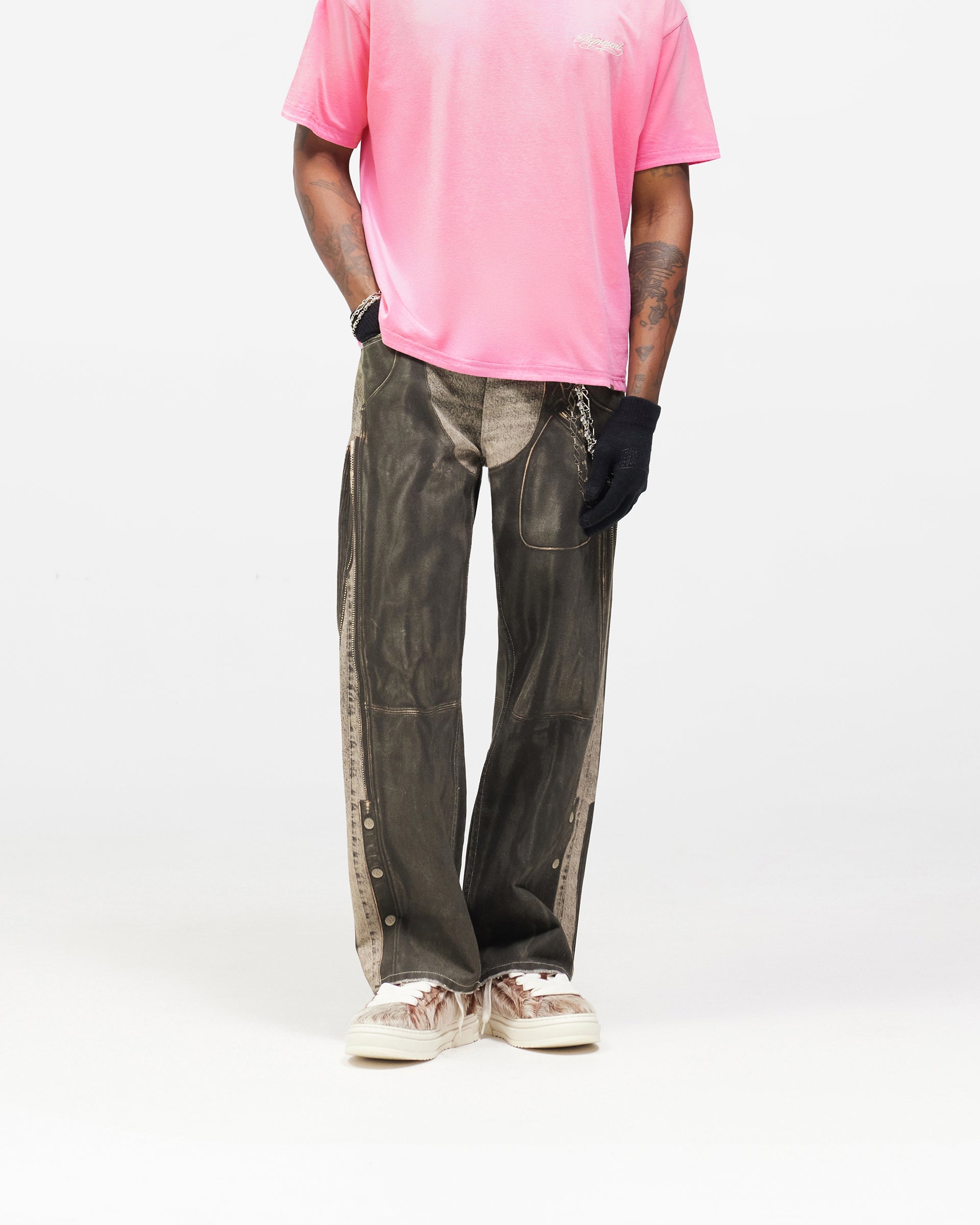 Shotgun Chaps Denim - Grey