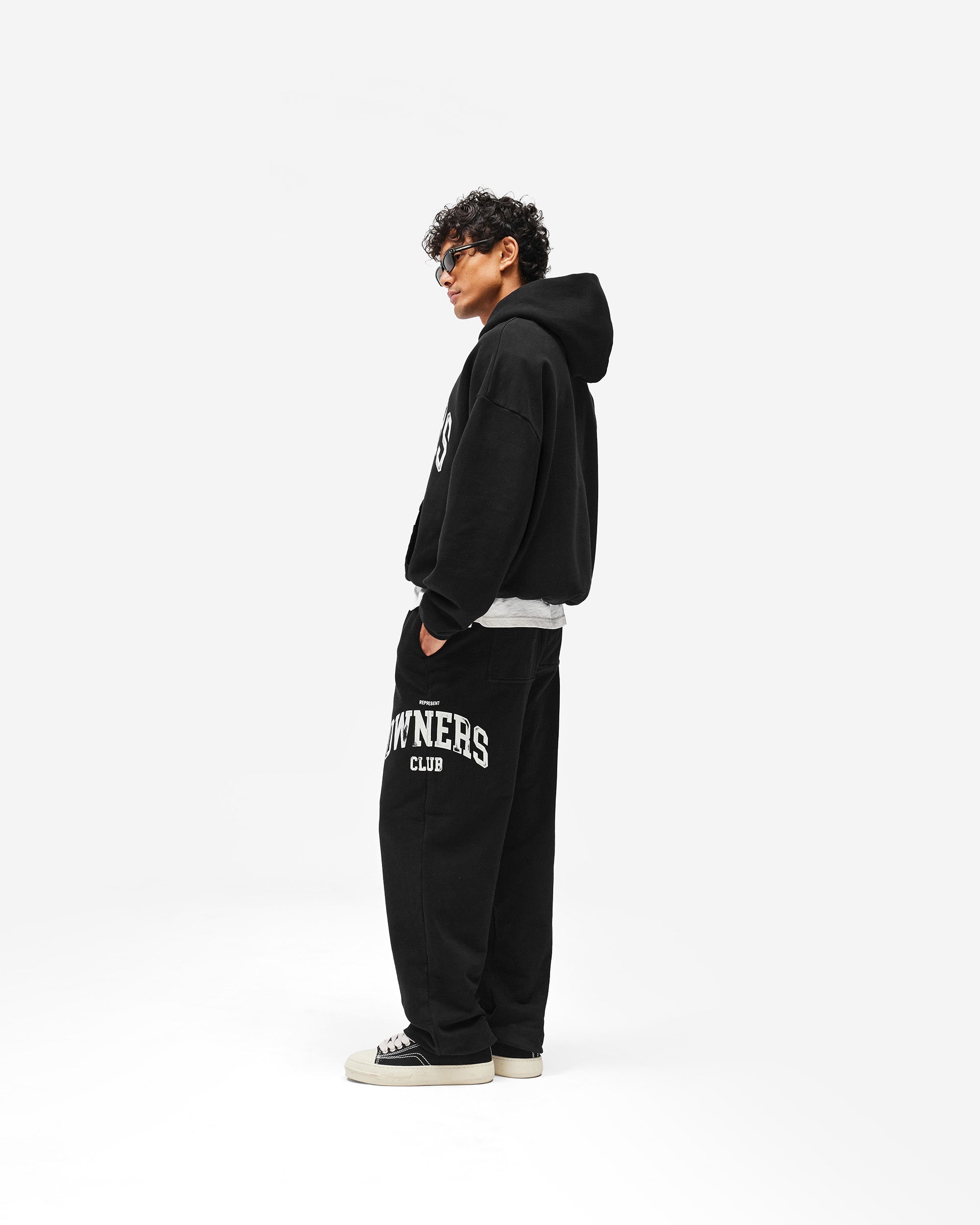 Represent Owners Club Hoodie - Jet Black