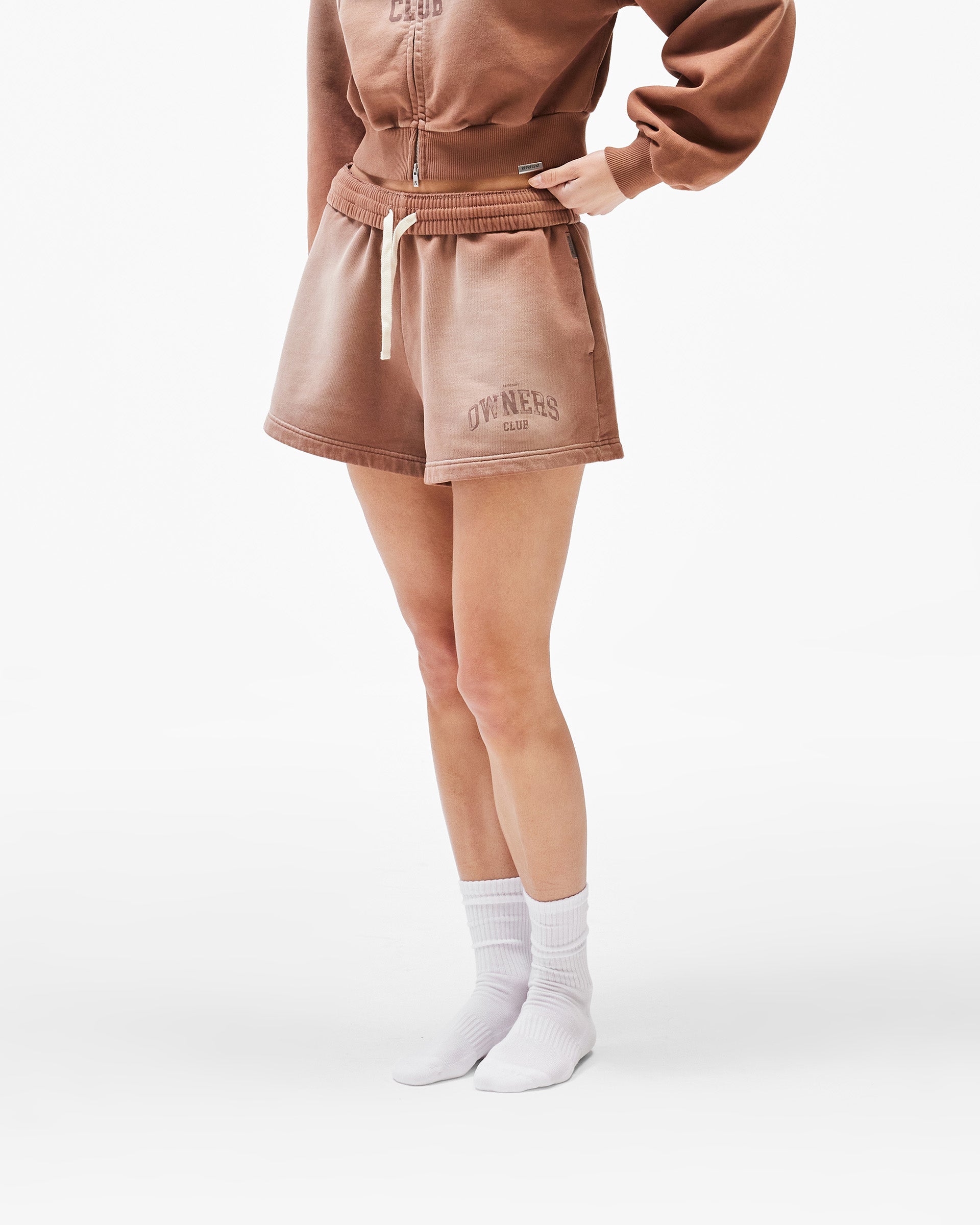 Represent Owners Club Jersey Short - Sienna