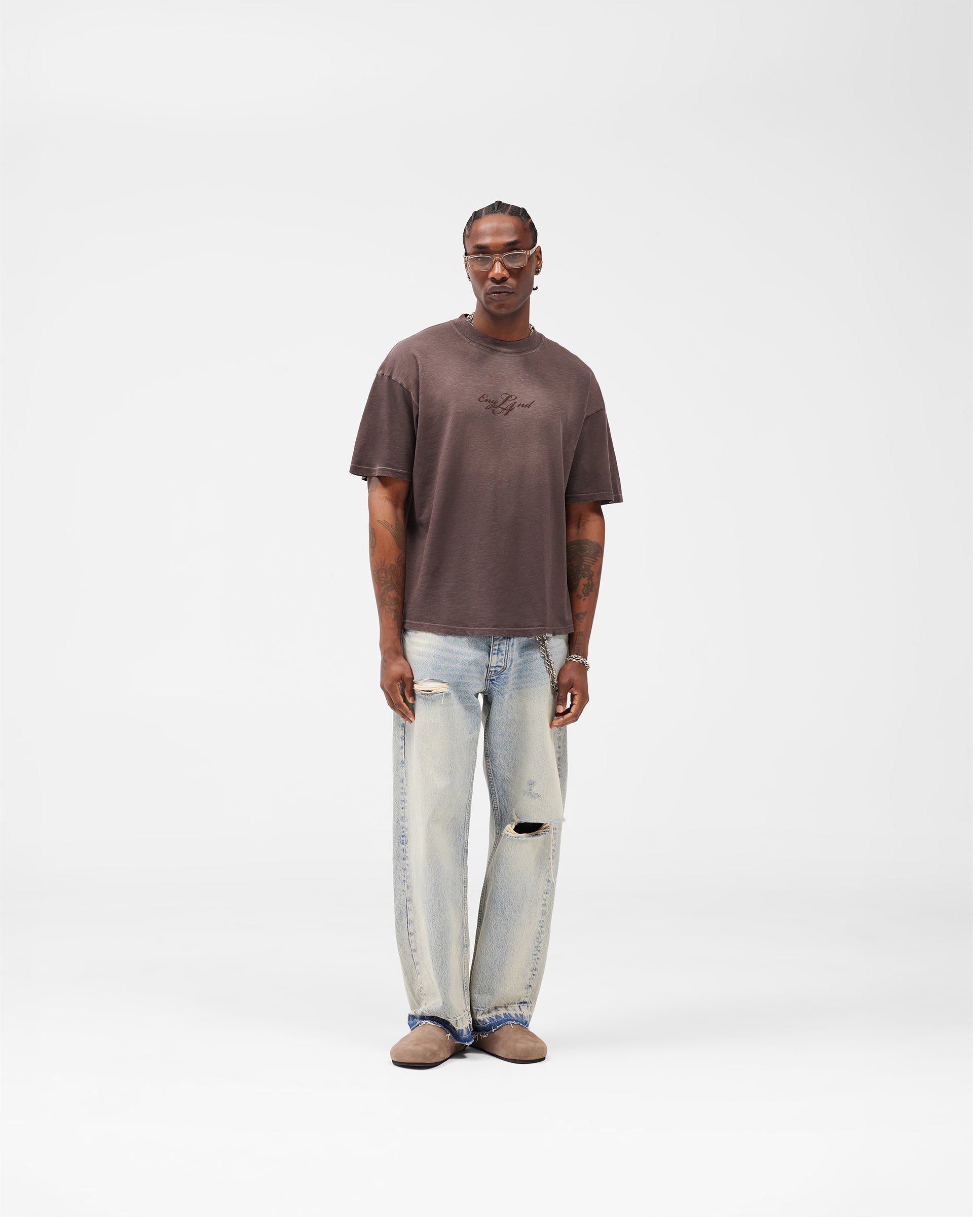 EngLAnd T-Shirt - Washed Brown