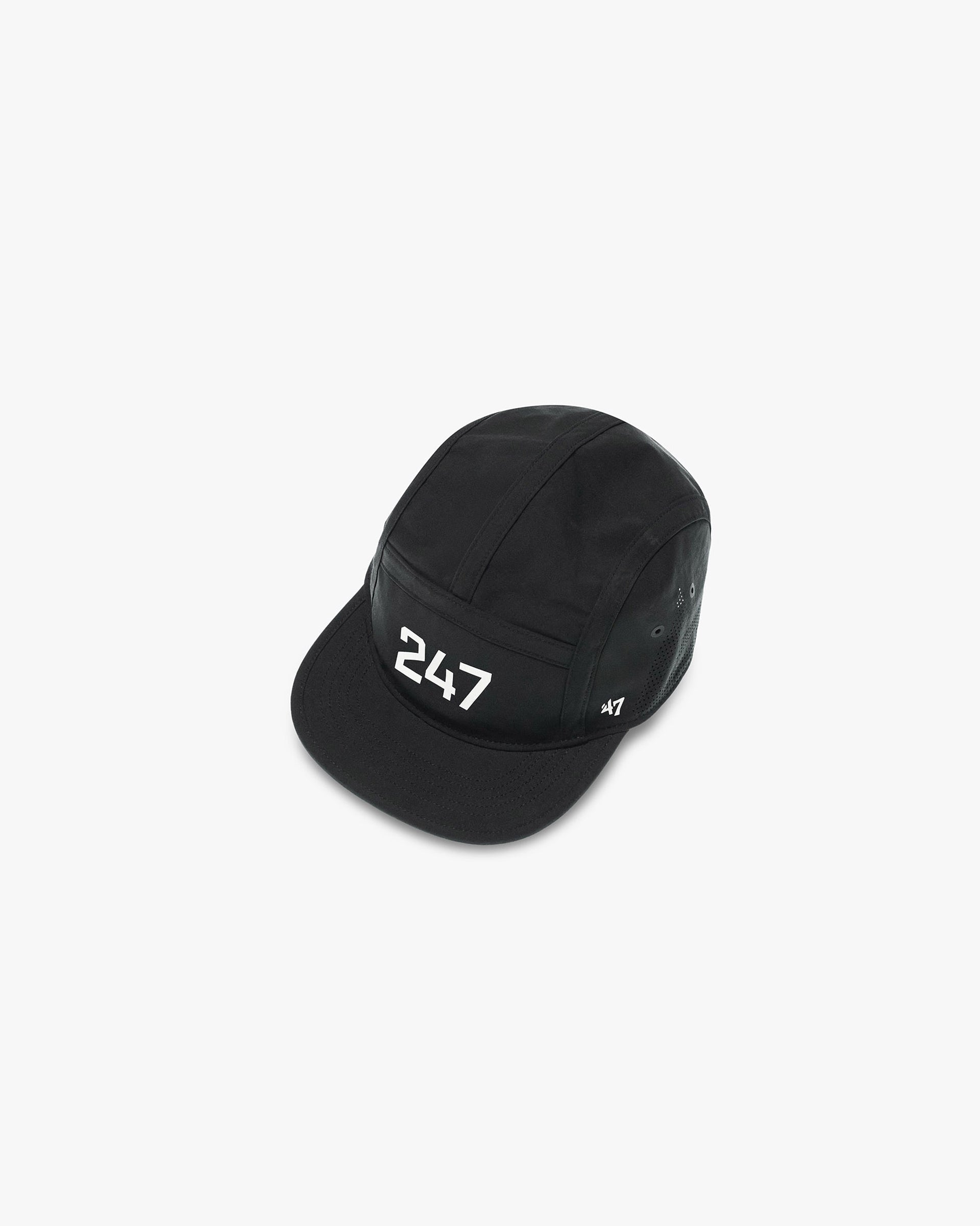 247 x 47 Taped Cap - Jet Black