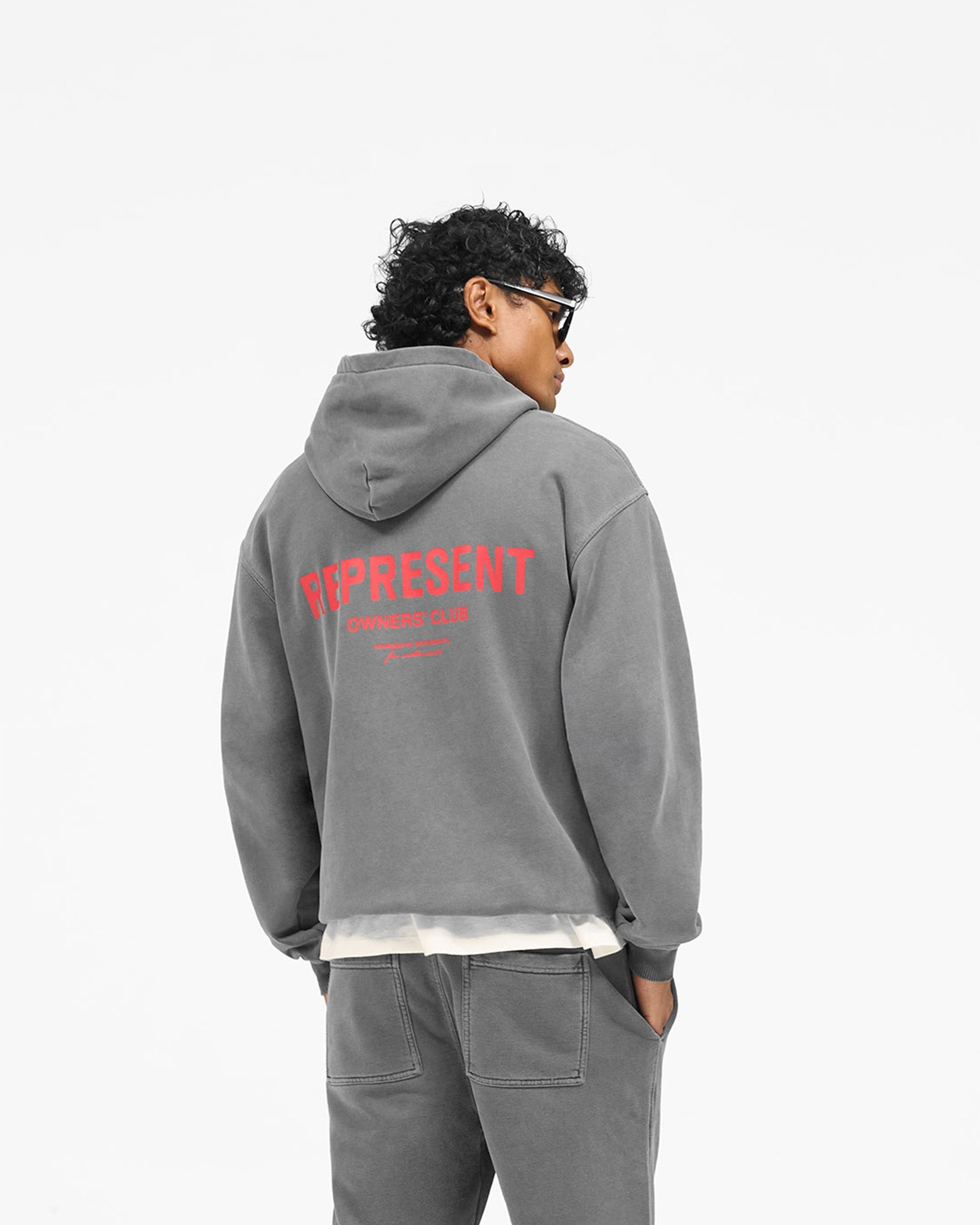 Owners Club Hoodie - Washed Black