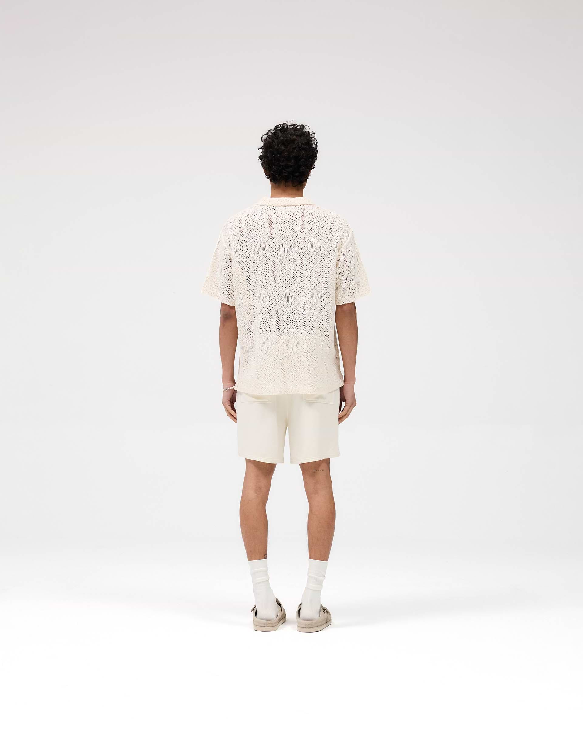 All Over Crochet Shirt - Off White
