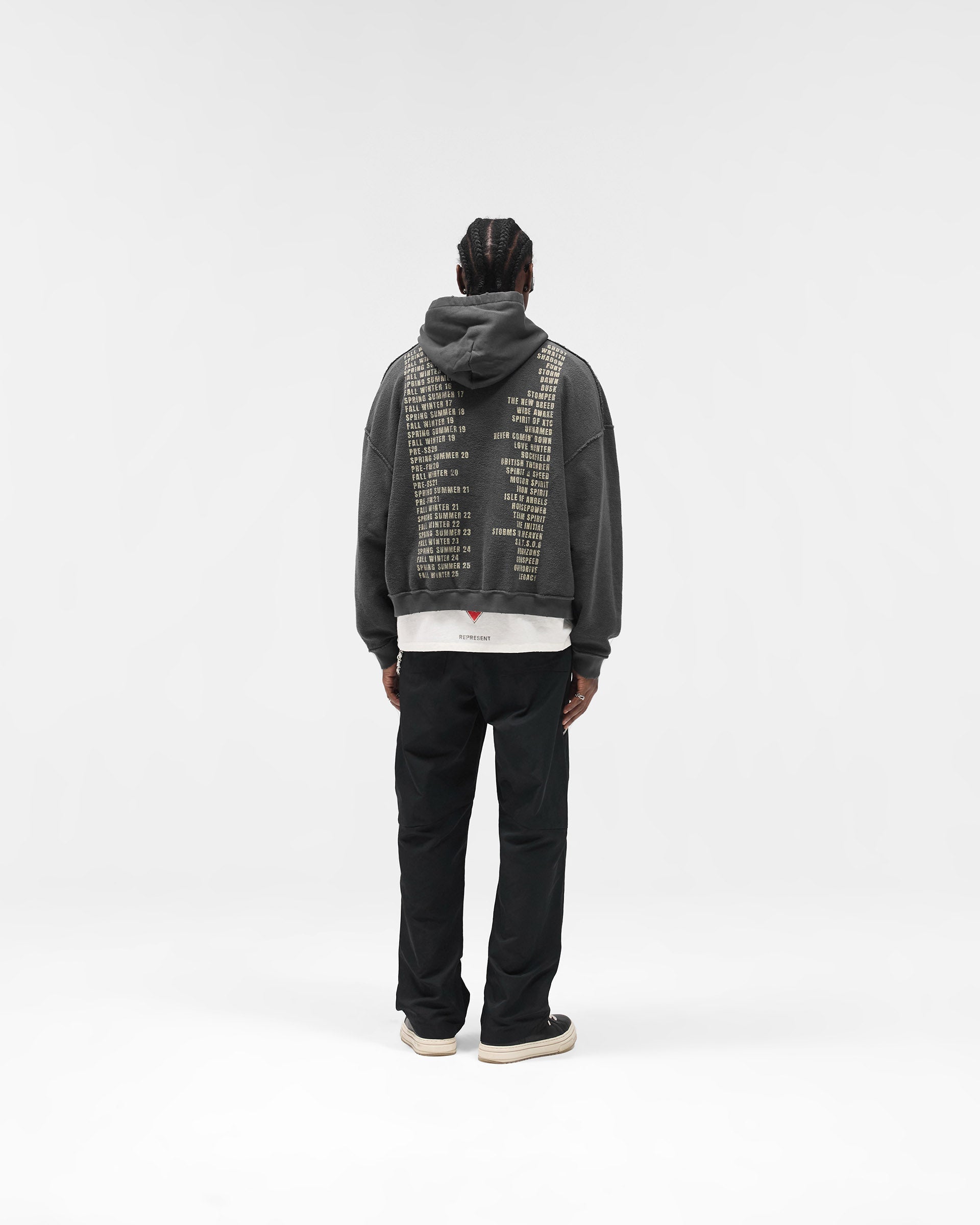 Reversible Living Legacy Tour Hoodie - Sun Fade Grey