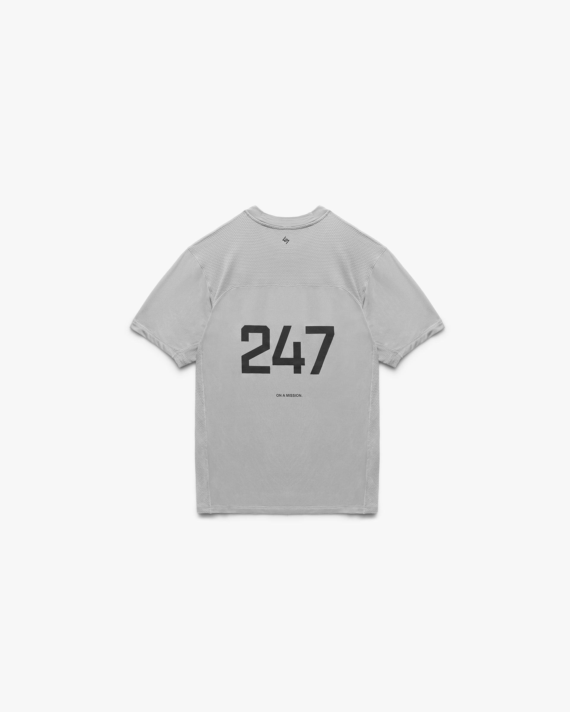 247 Numbers T-Shirt - Ash Grey