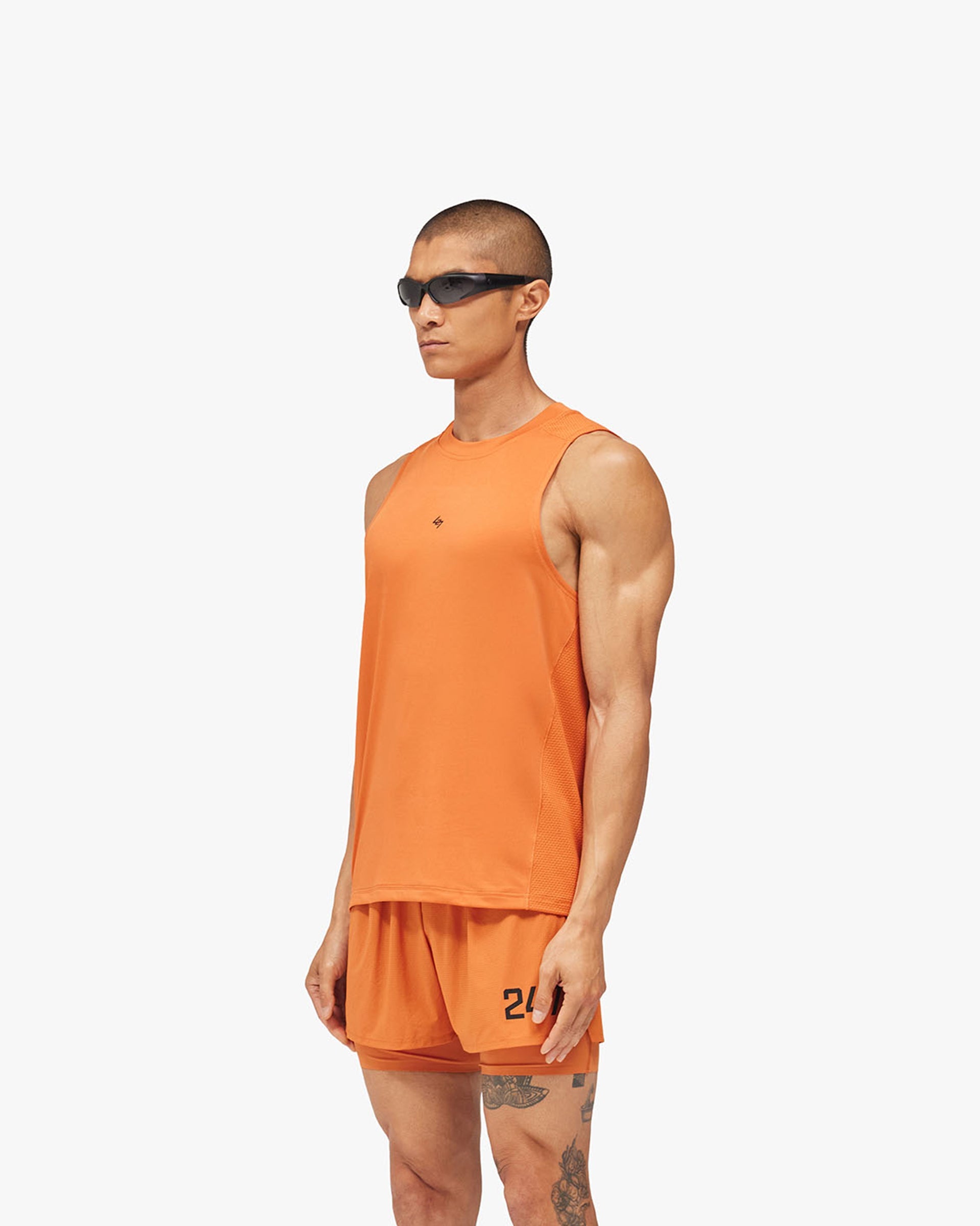 247 Numbers Vest - Ember