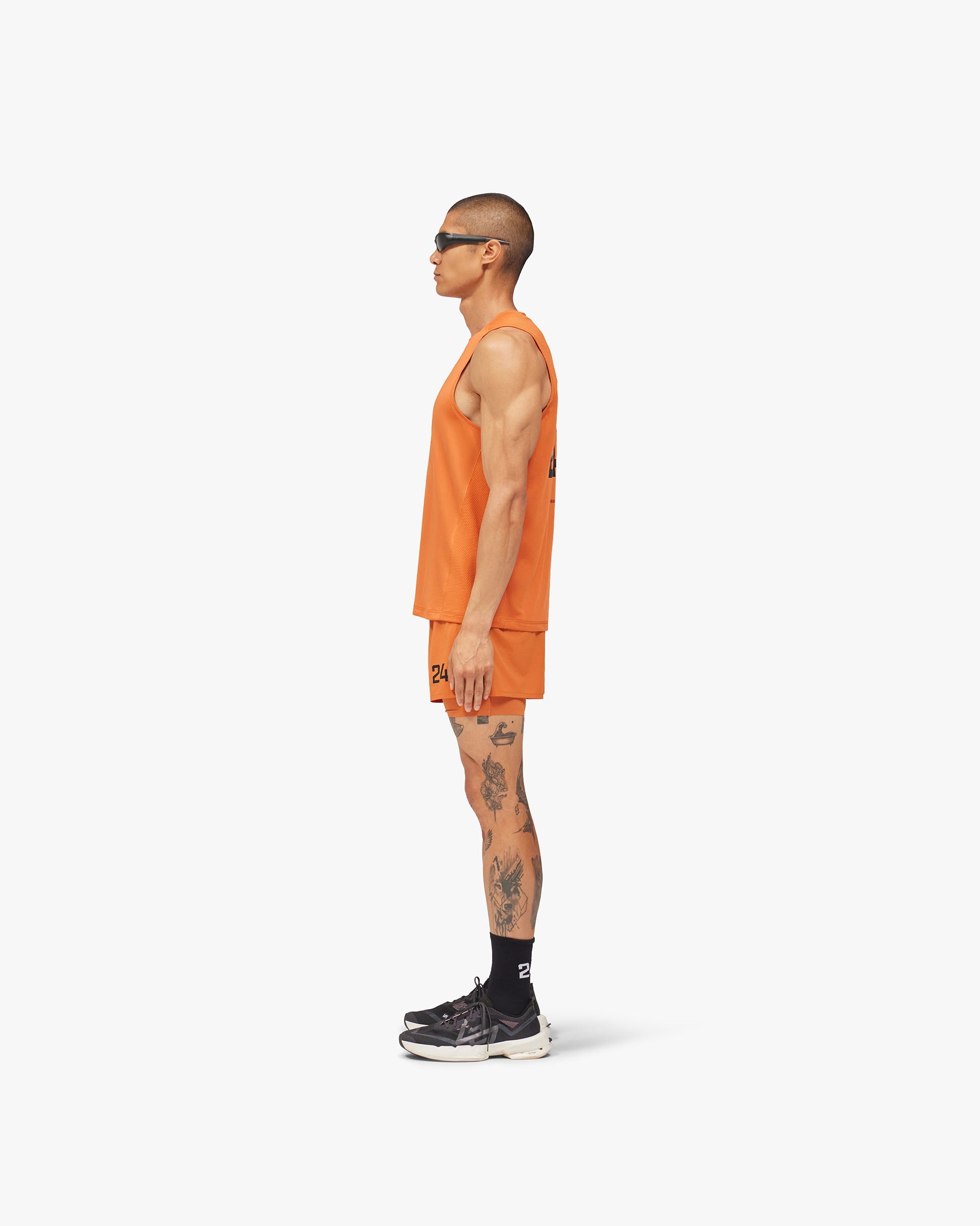 247 Numbers Vest - Ember