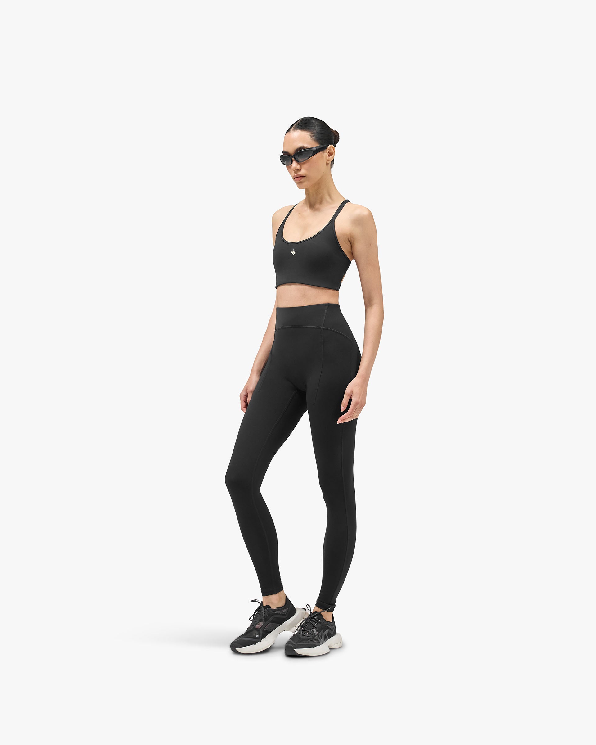 247 Restore Sports Bra - Jet Black
