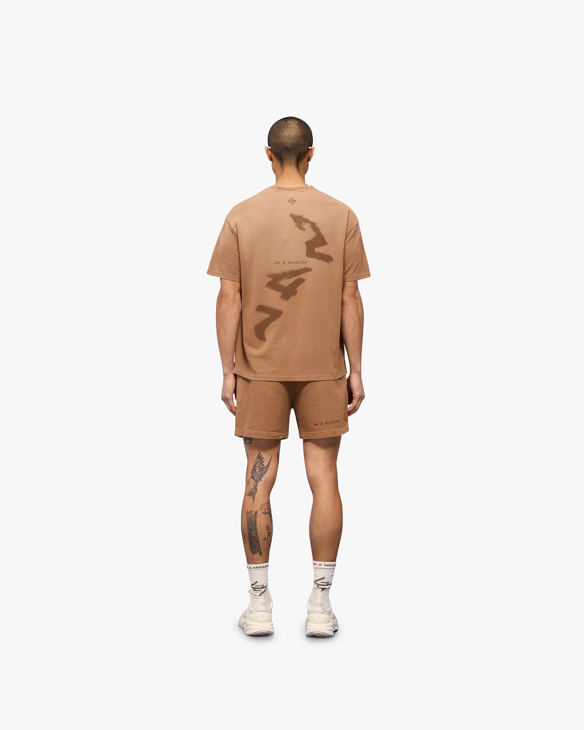 247 Motion Oversized T-Shirt - Rust