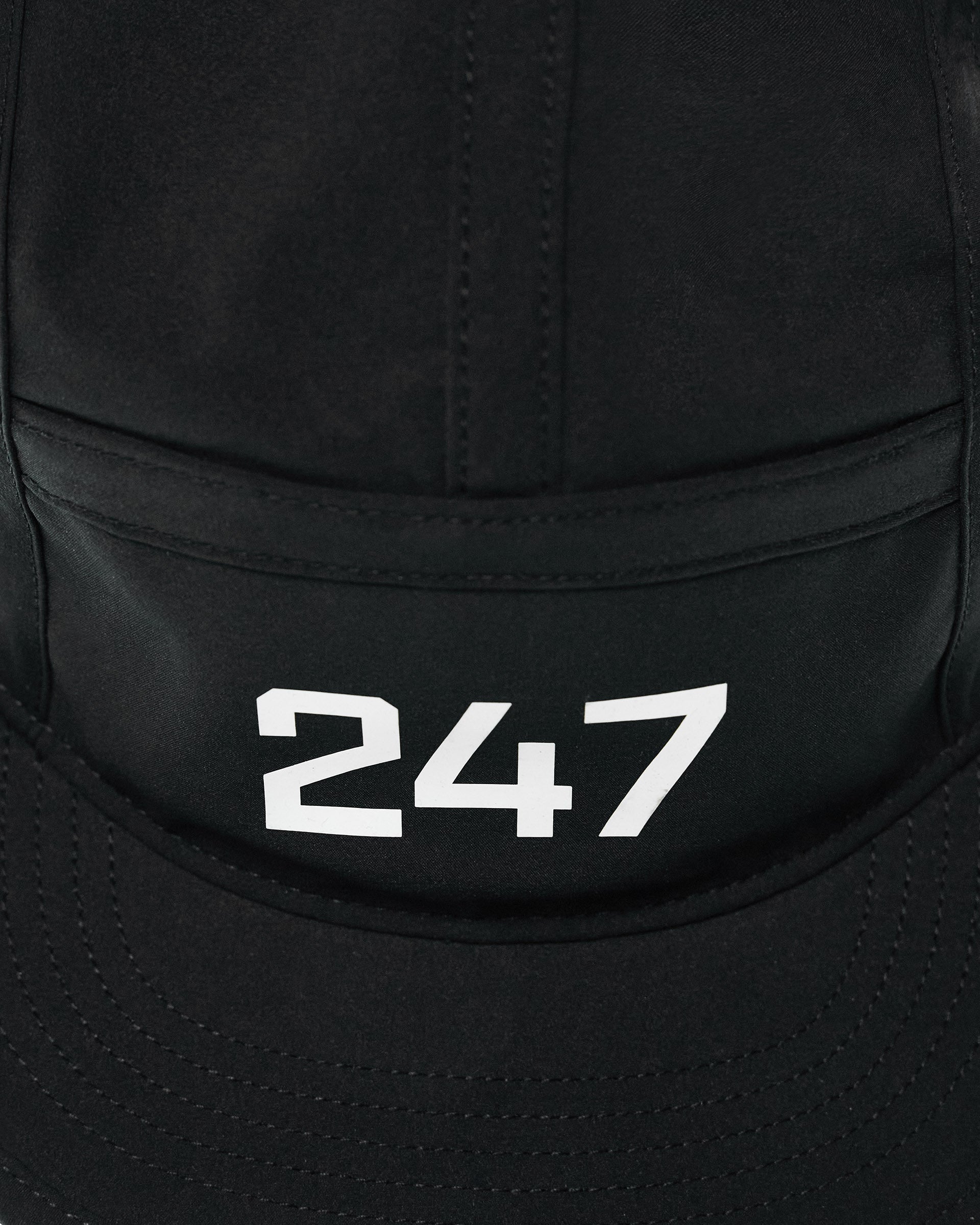 247 x 47 Taped Cap - Jet Black