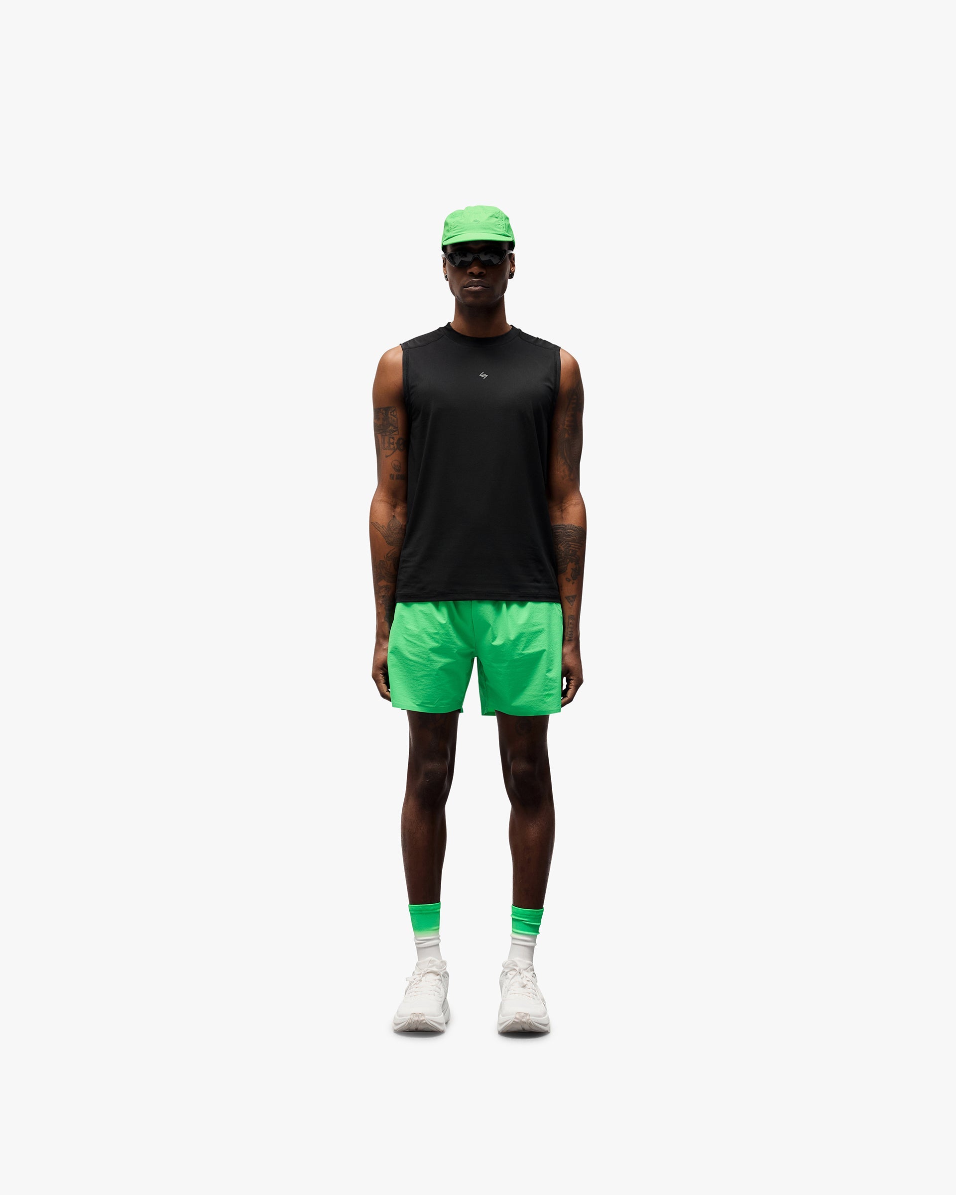 247 Training Shorts - Speed Green