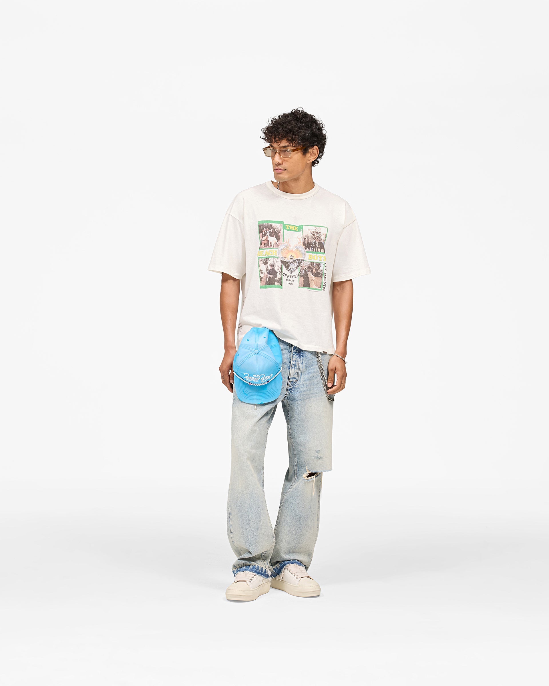 Represent x Beach Boys Pet Sounds T-Shirt - Flat White