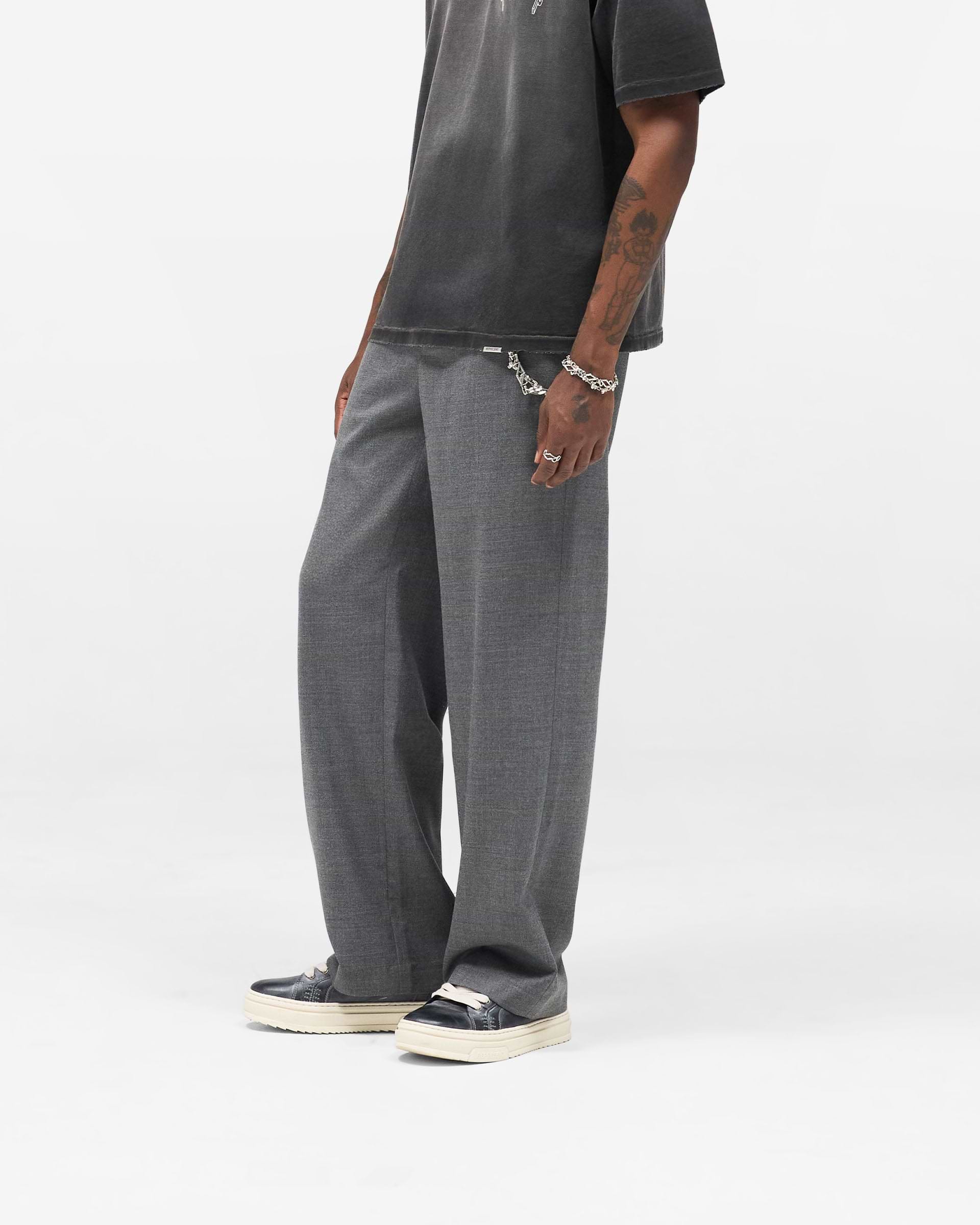 Wool Pant - Grey
