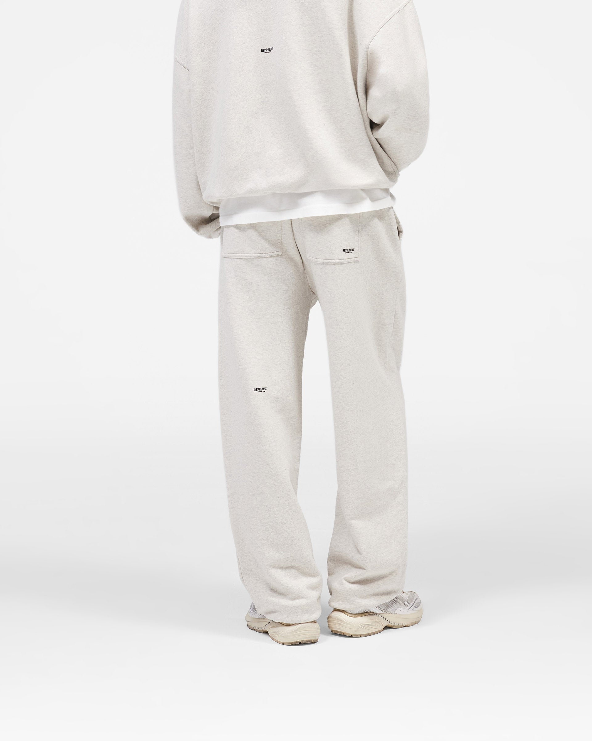 Micro Owners Club Sweatpant - Cream Marl