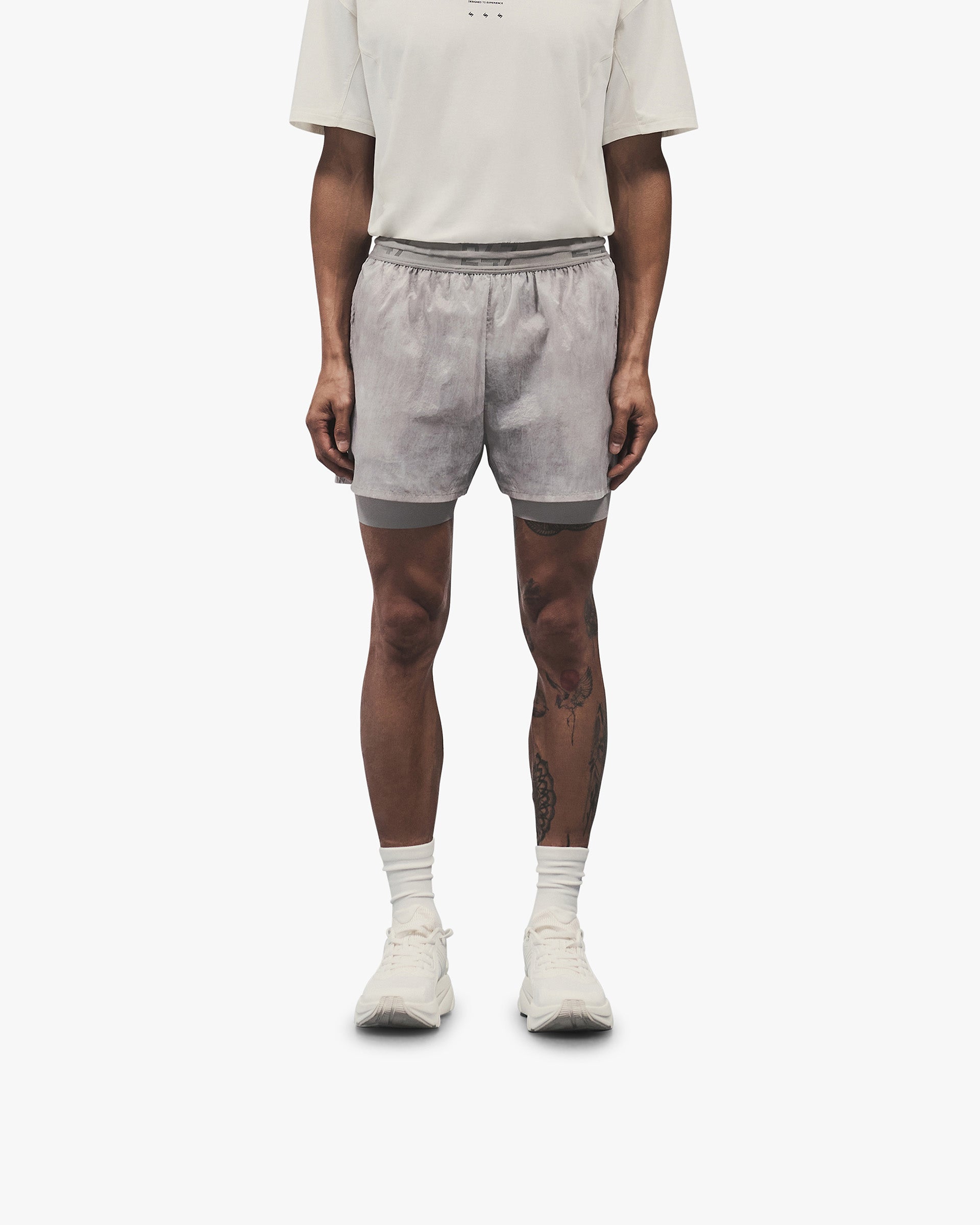 247 Trail Shorts - Chalk