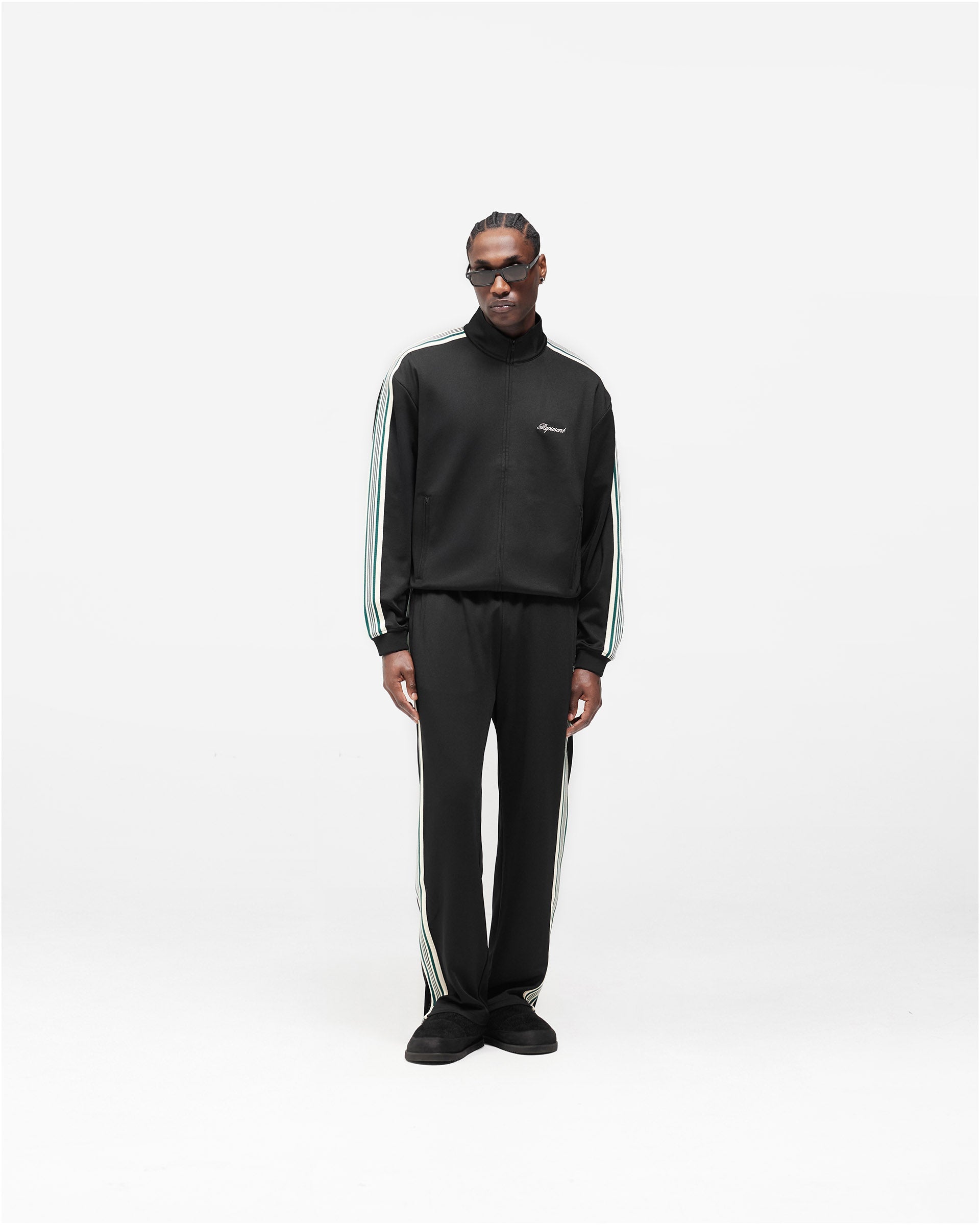 Taped Track Pant - Jet Black