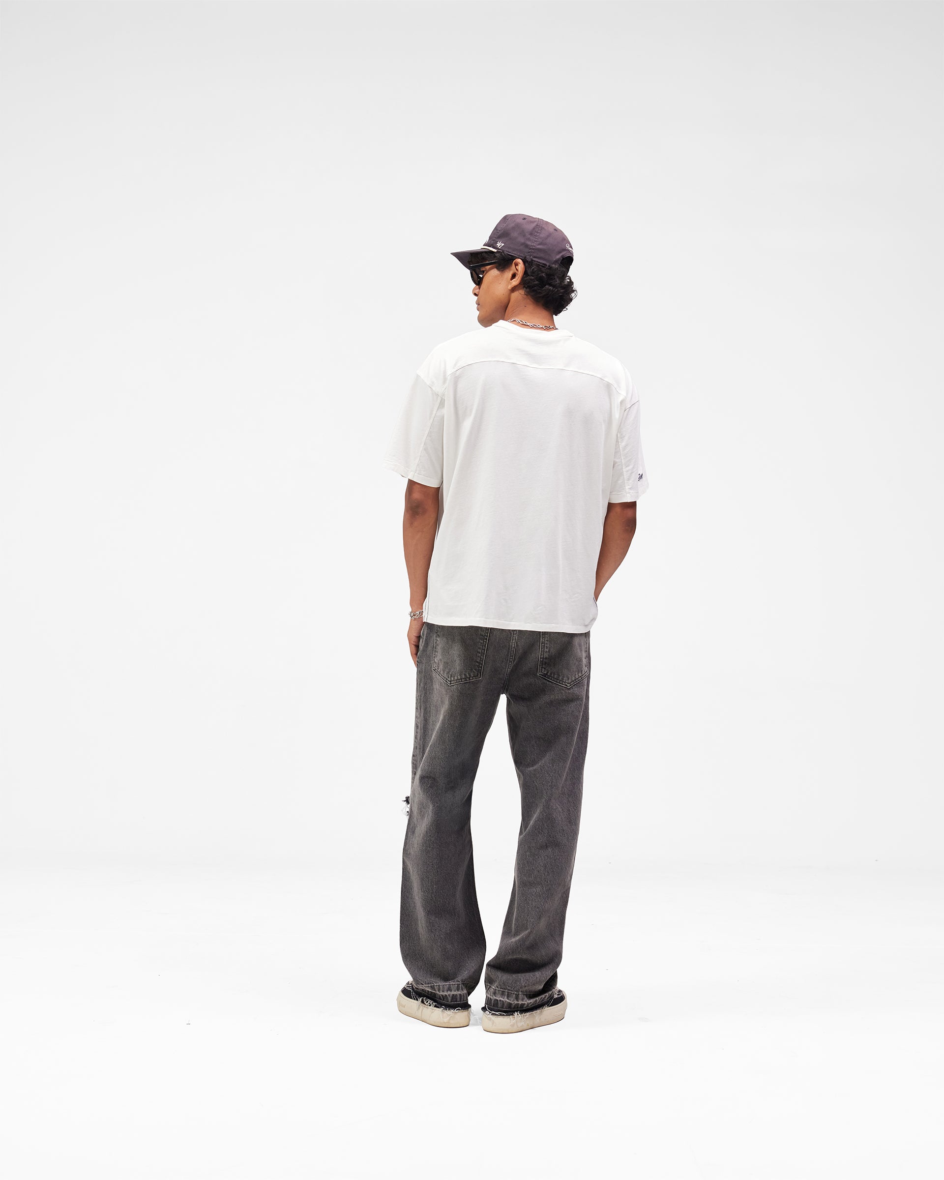 New York Yankees x Represent T-Shirt - Flat White