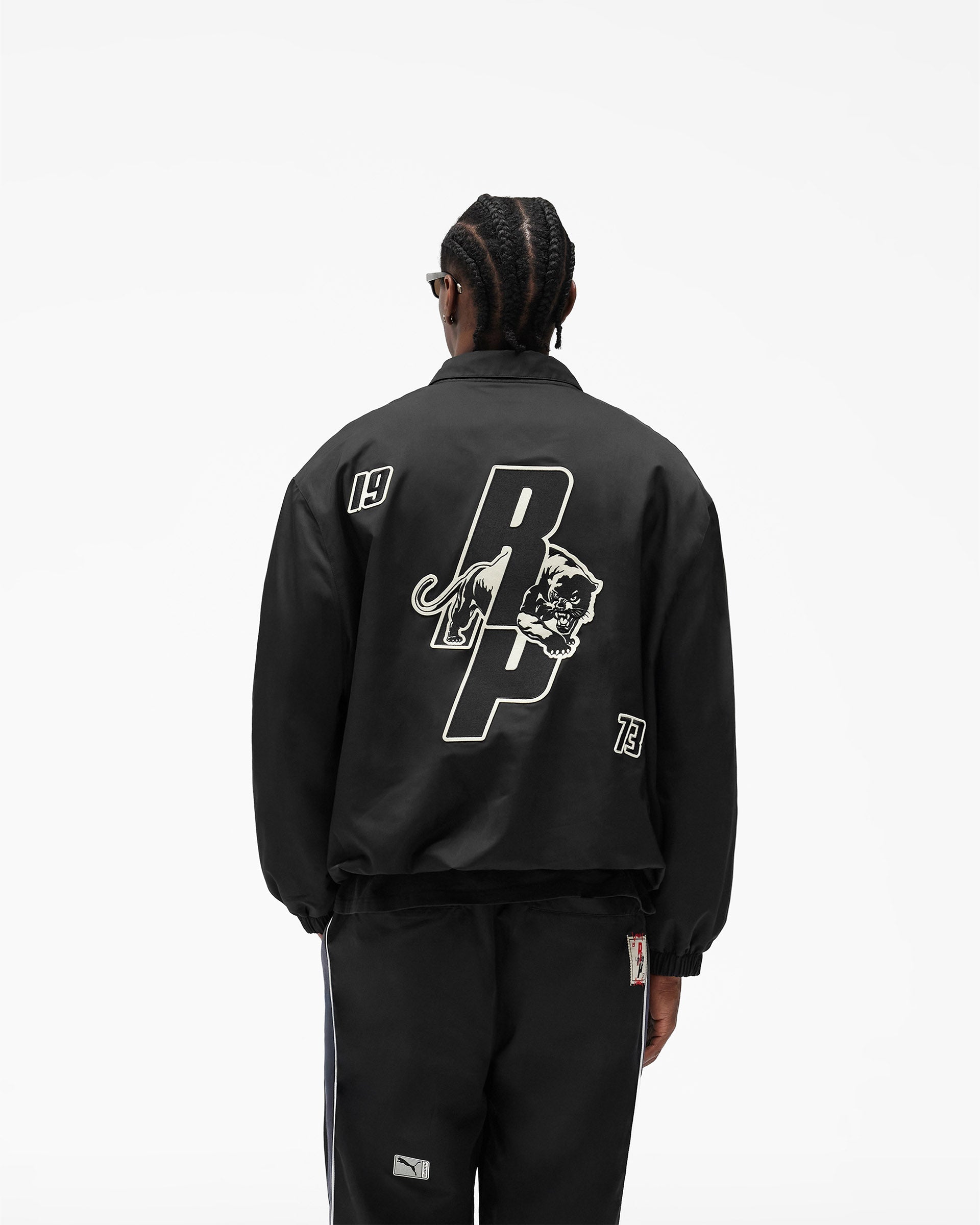 Represent X Puma Coach Jacket - Puma Black
