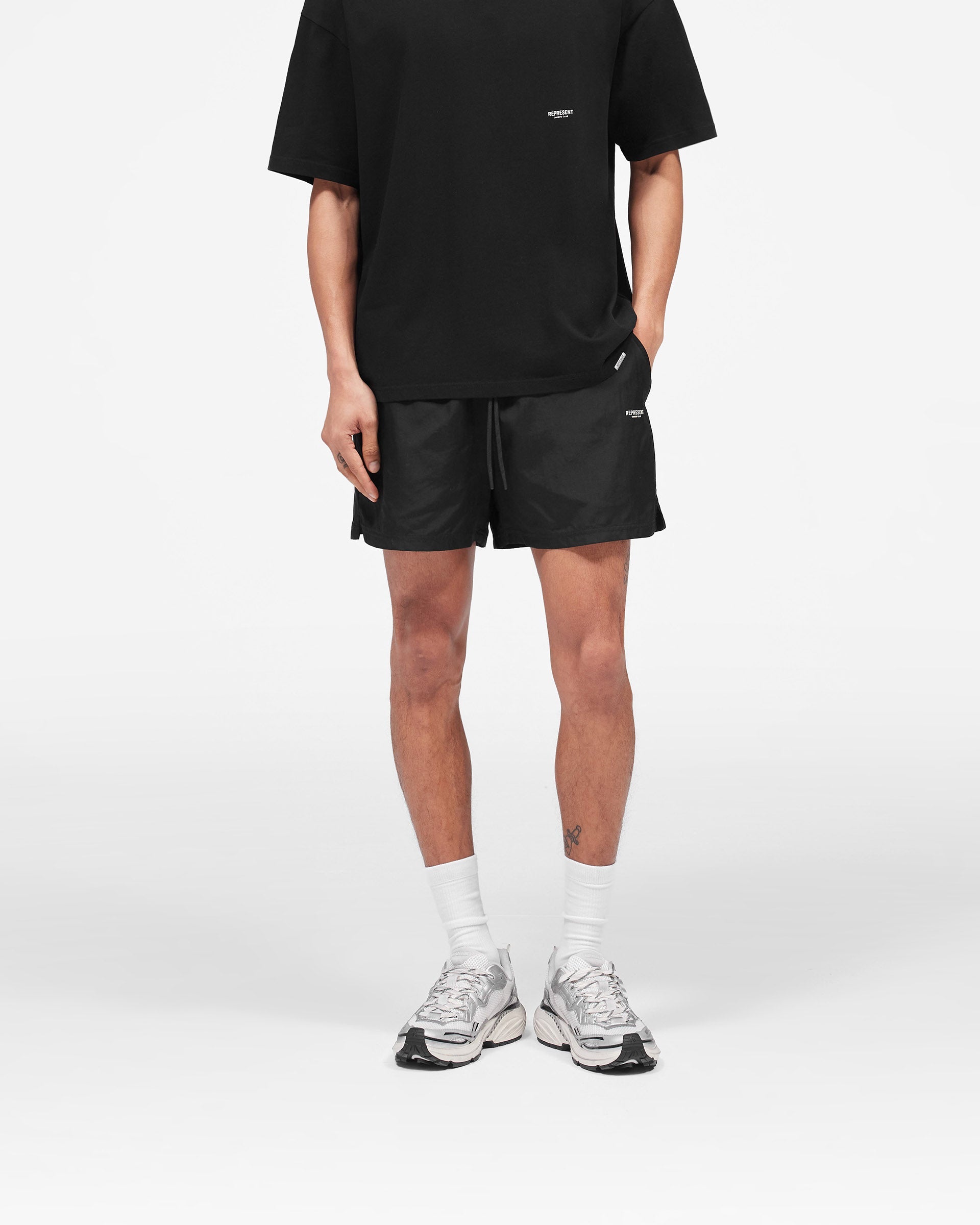 Micro Owners Club Swim Shorts - Black