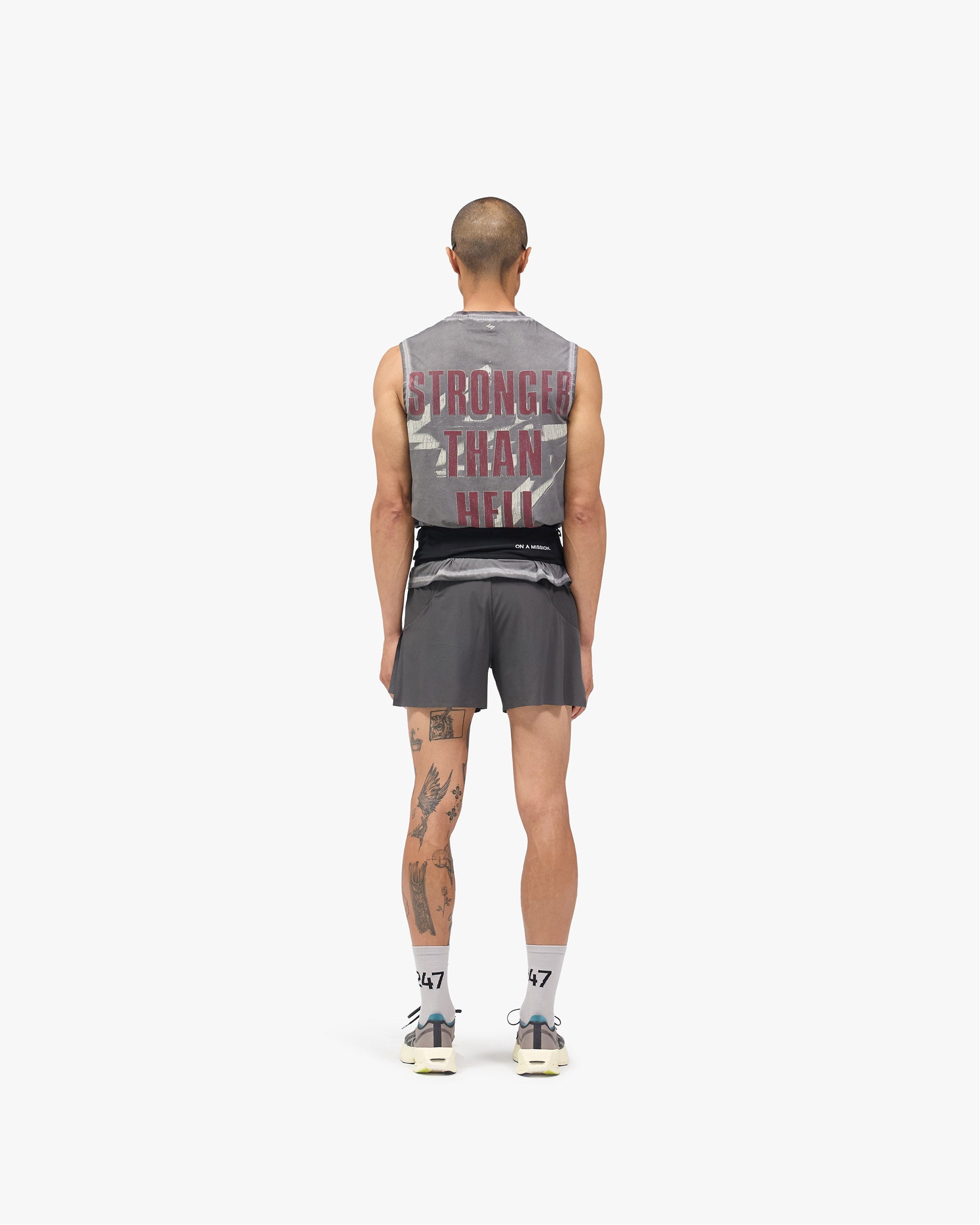 247 Sydney Tank - Washed Grey