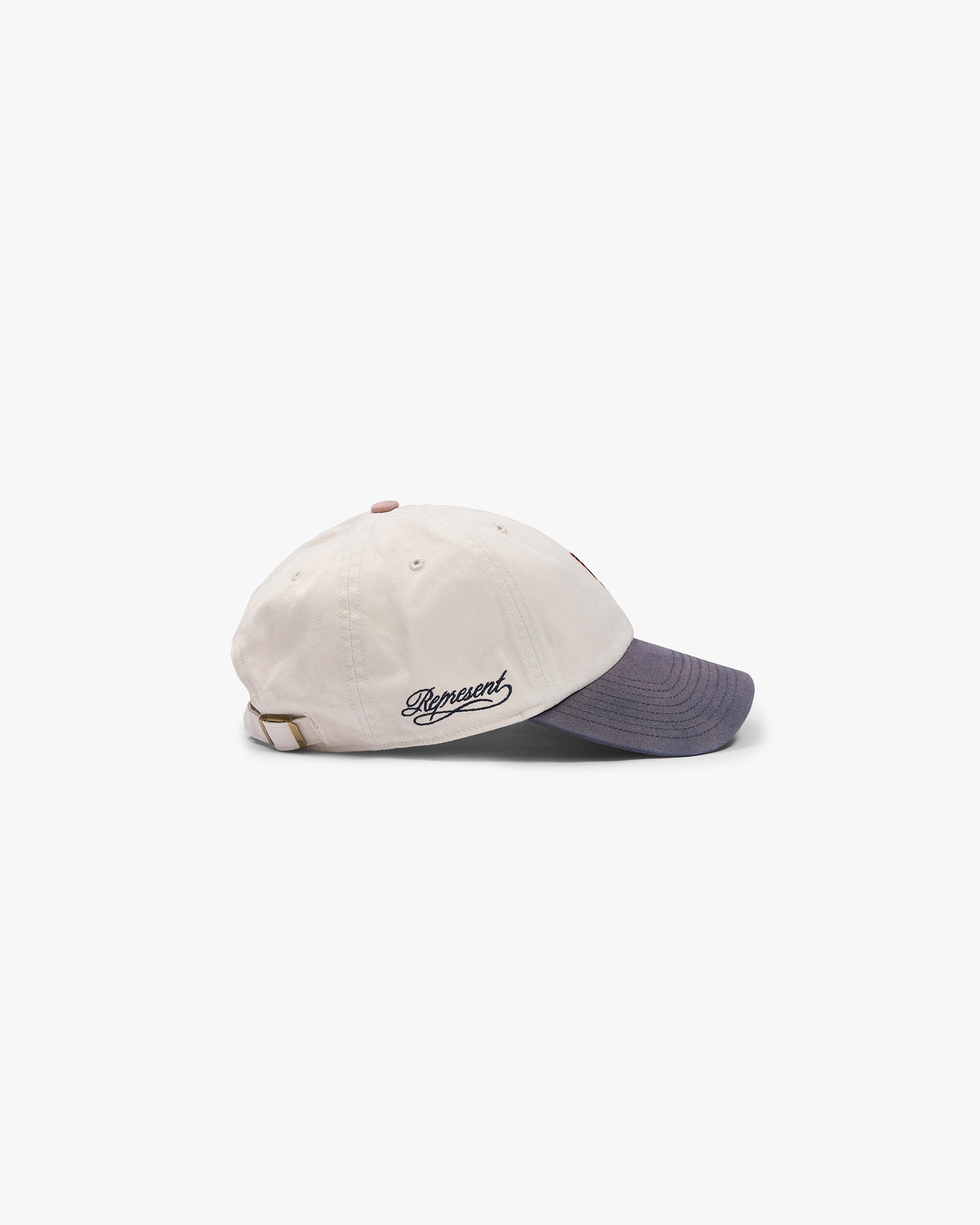 Represent X 47 Mini New York Mets Cap - Off White Navy