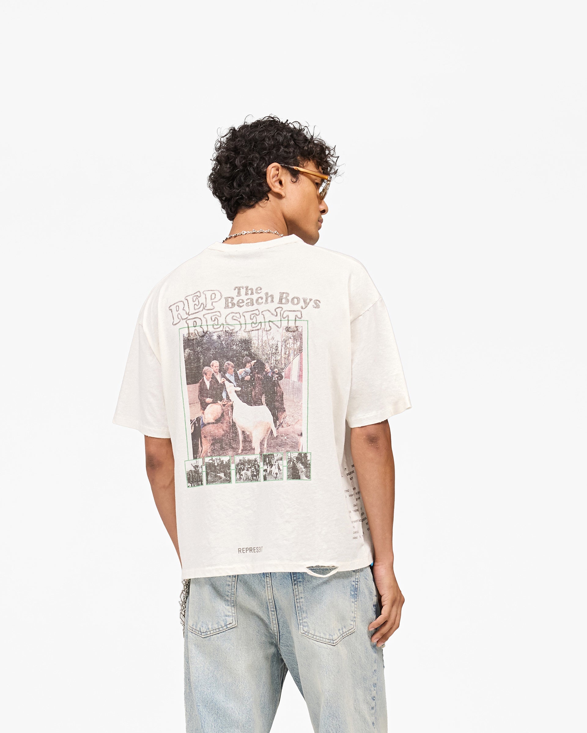 Represent x Beach Boys Pet Sounds T-Shirt - Flat White