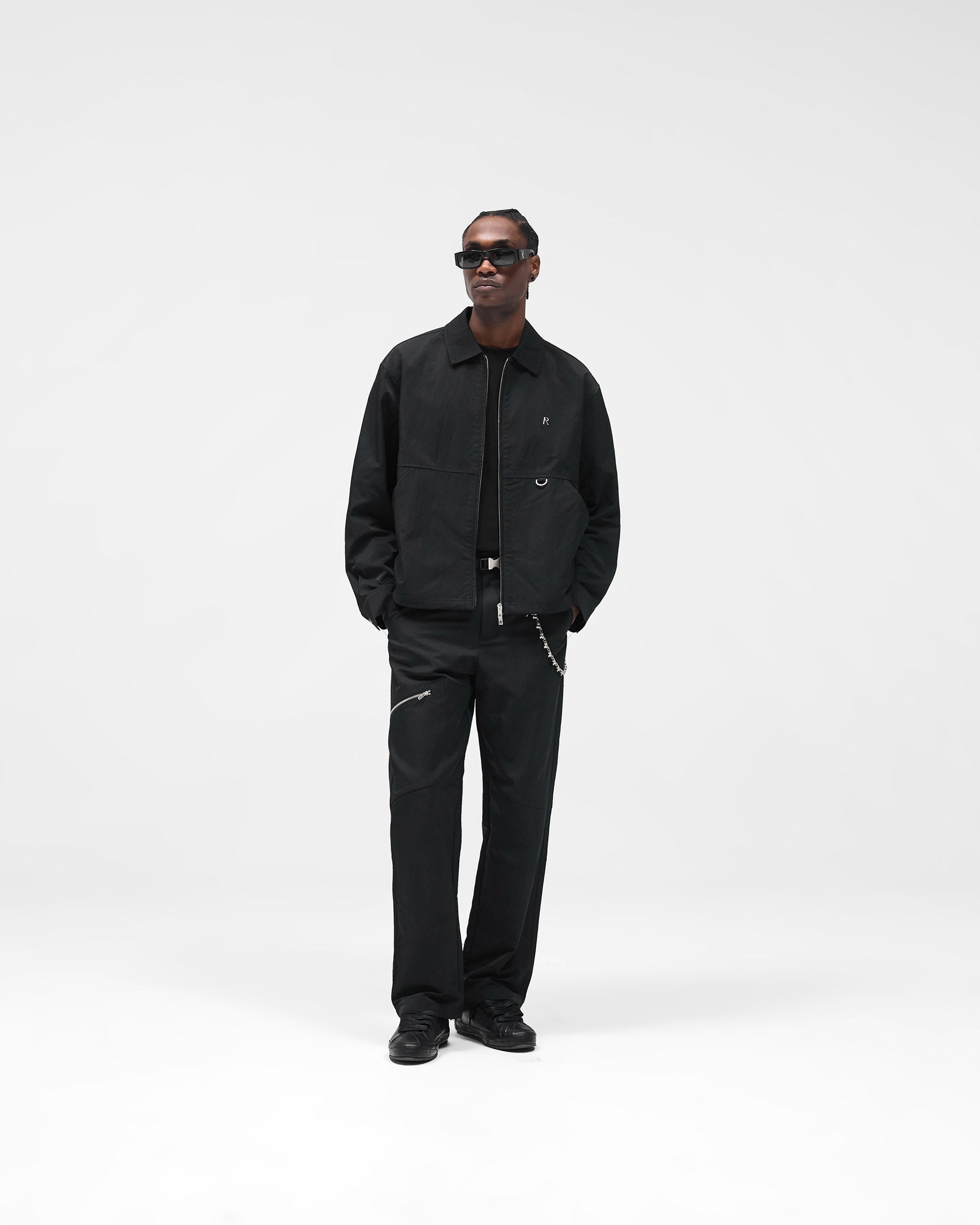 Nylon Workwear Pant - Jet Black