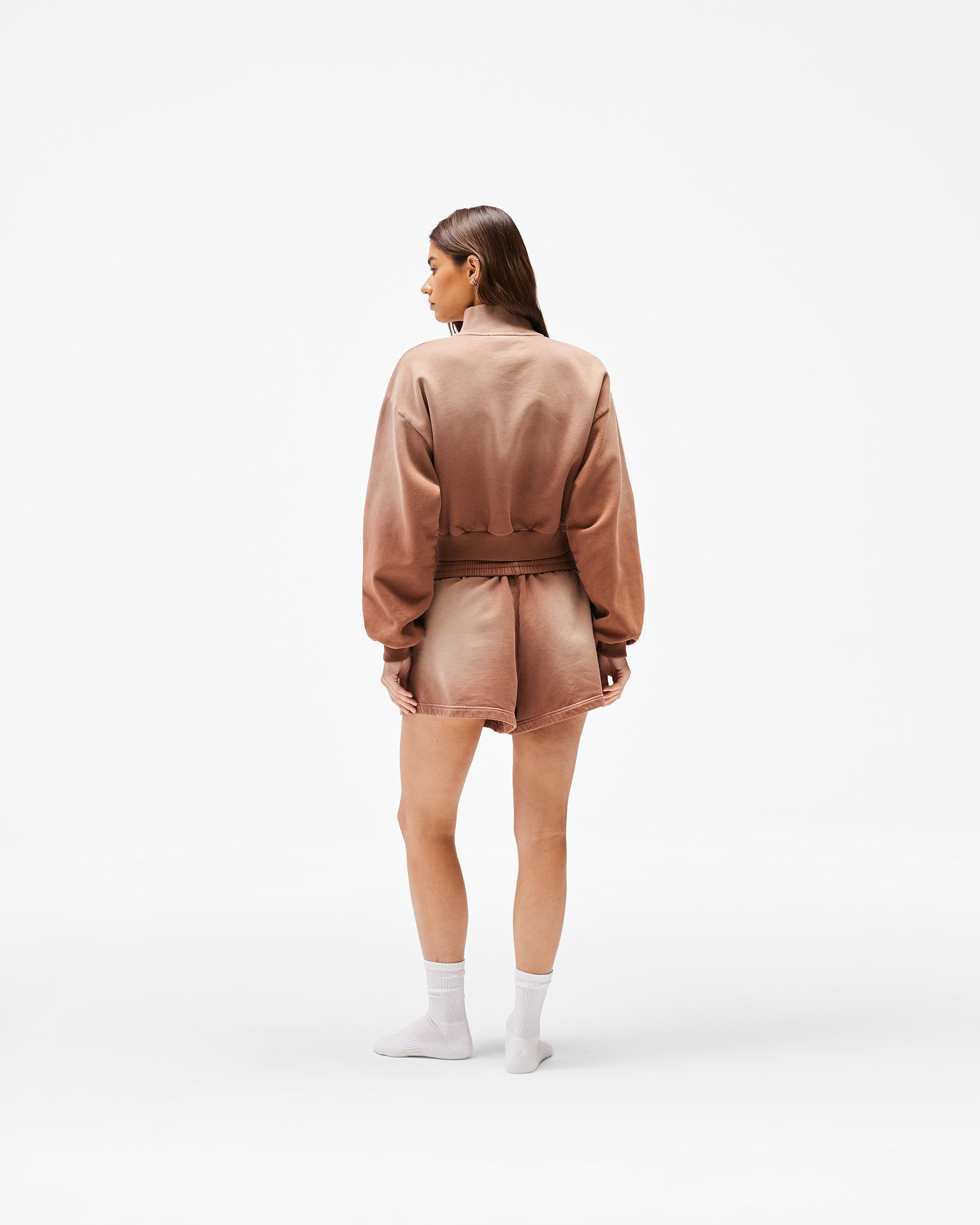 Represent Owners Club Zip Funnel Neck - Sienna