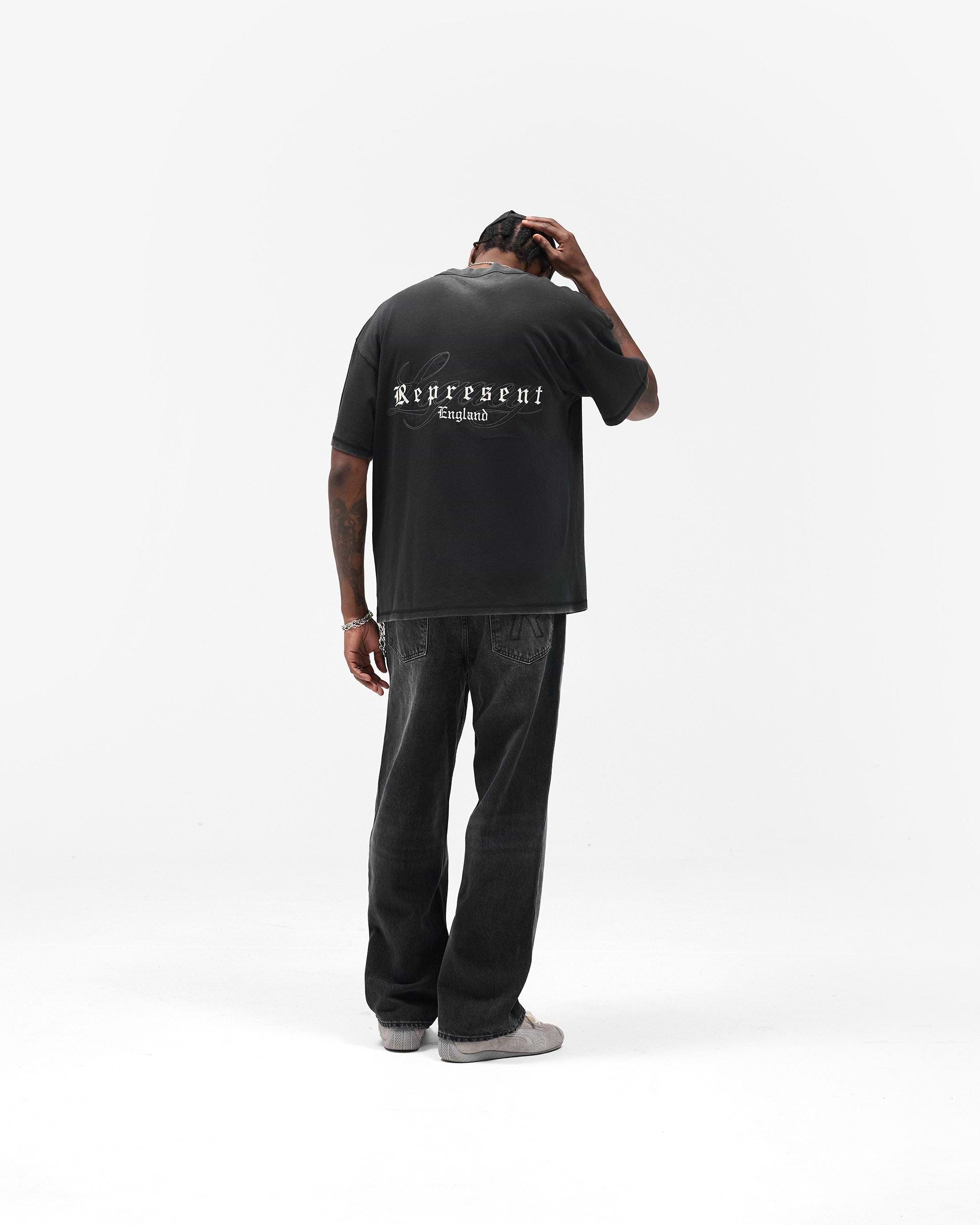 R3 Baggy Denim - Aged Black