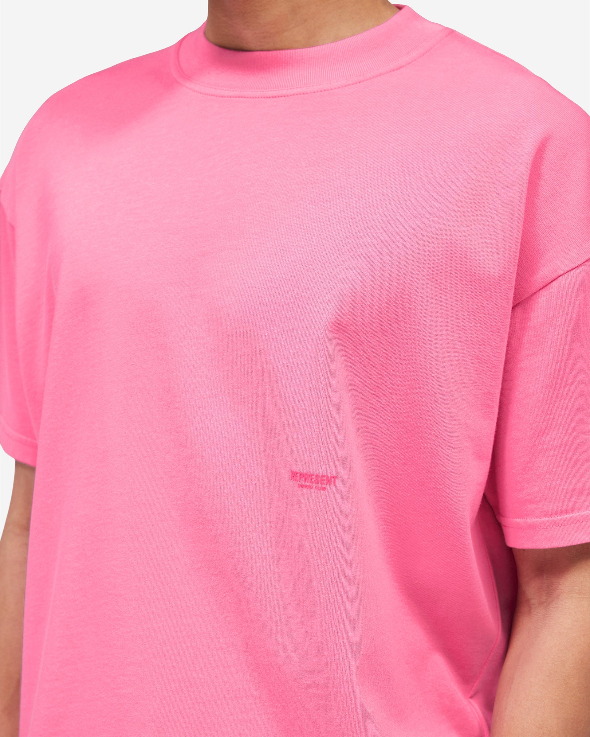 Micro Owners Club T-Shirt - Pink Lemonade