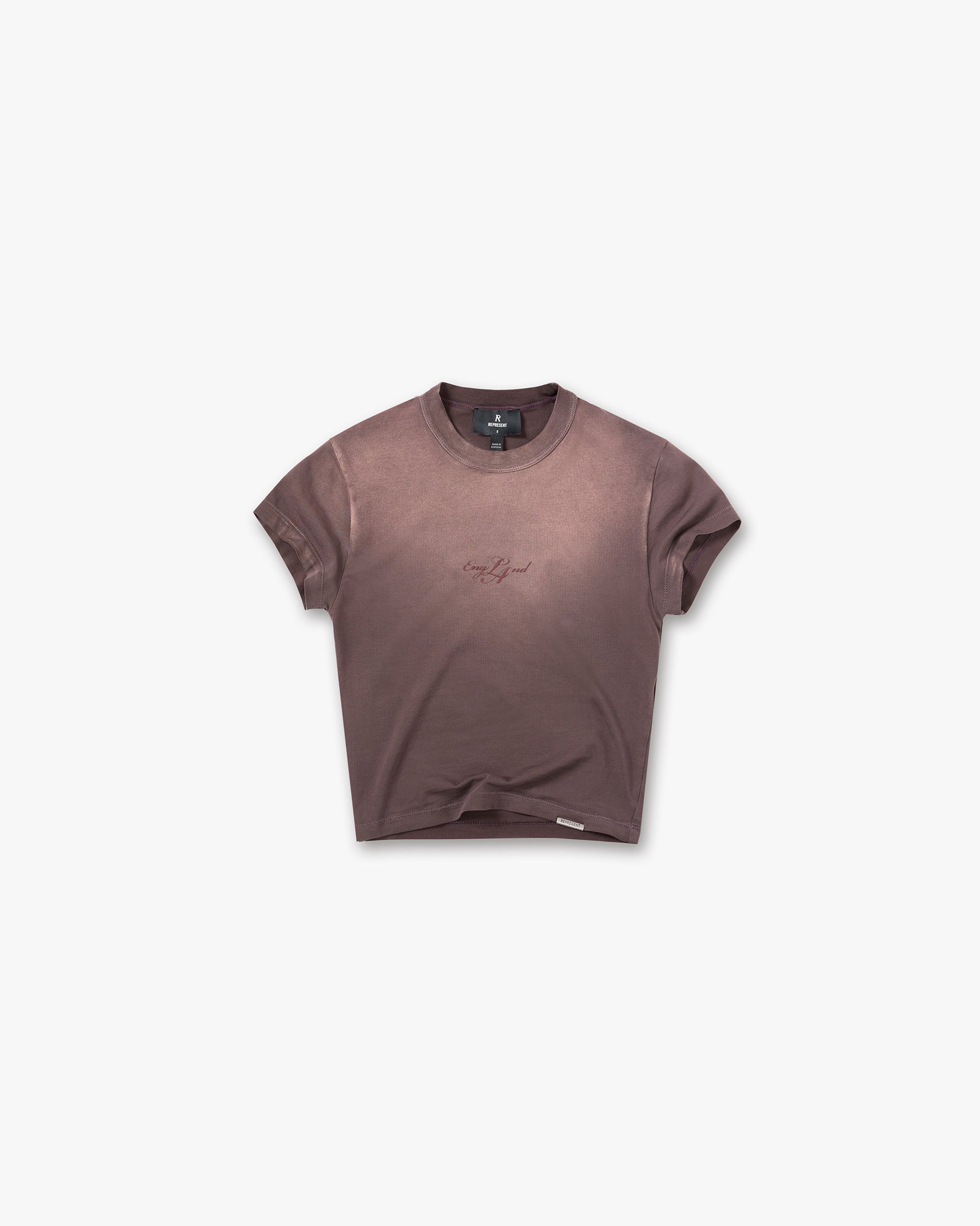 EngLAnd Baby Tee - Washed Brown