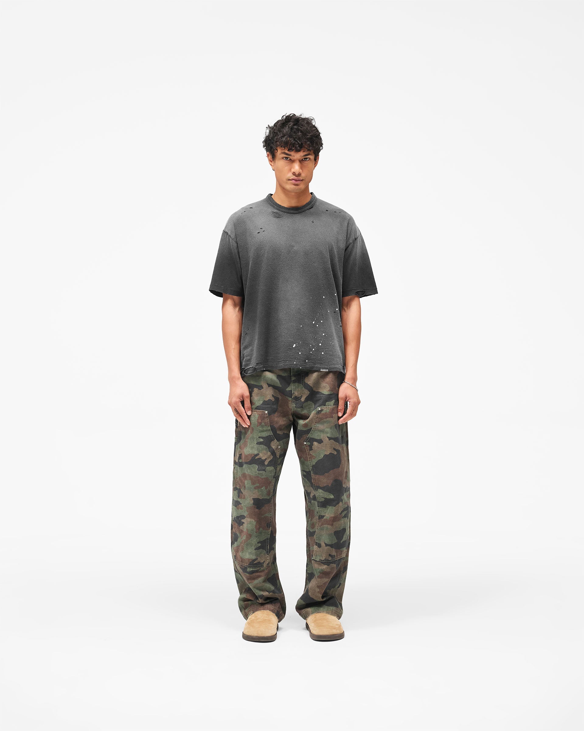MH Paint Short Sleeve T-Shirt - Antique Slate