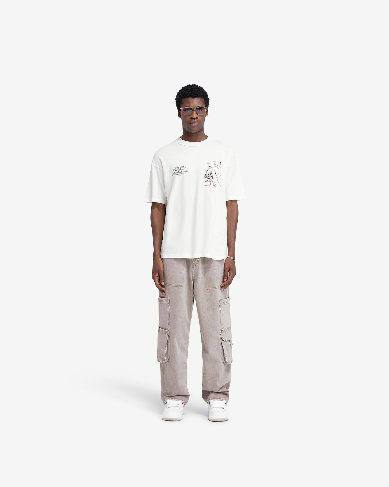 Flat White Hermes T-Shirt | Graphic T shirts | REPRESENT