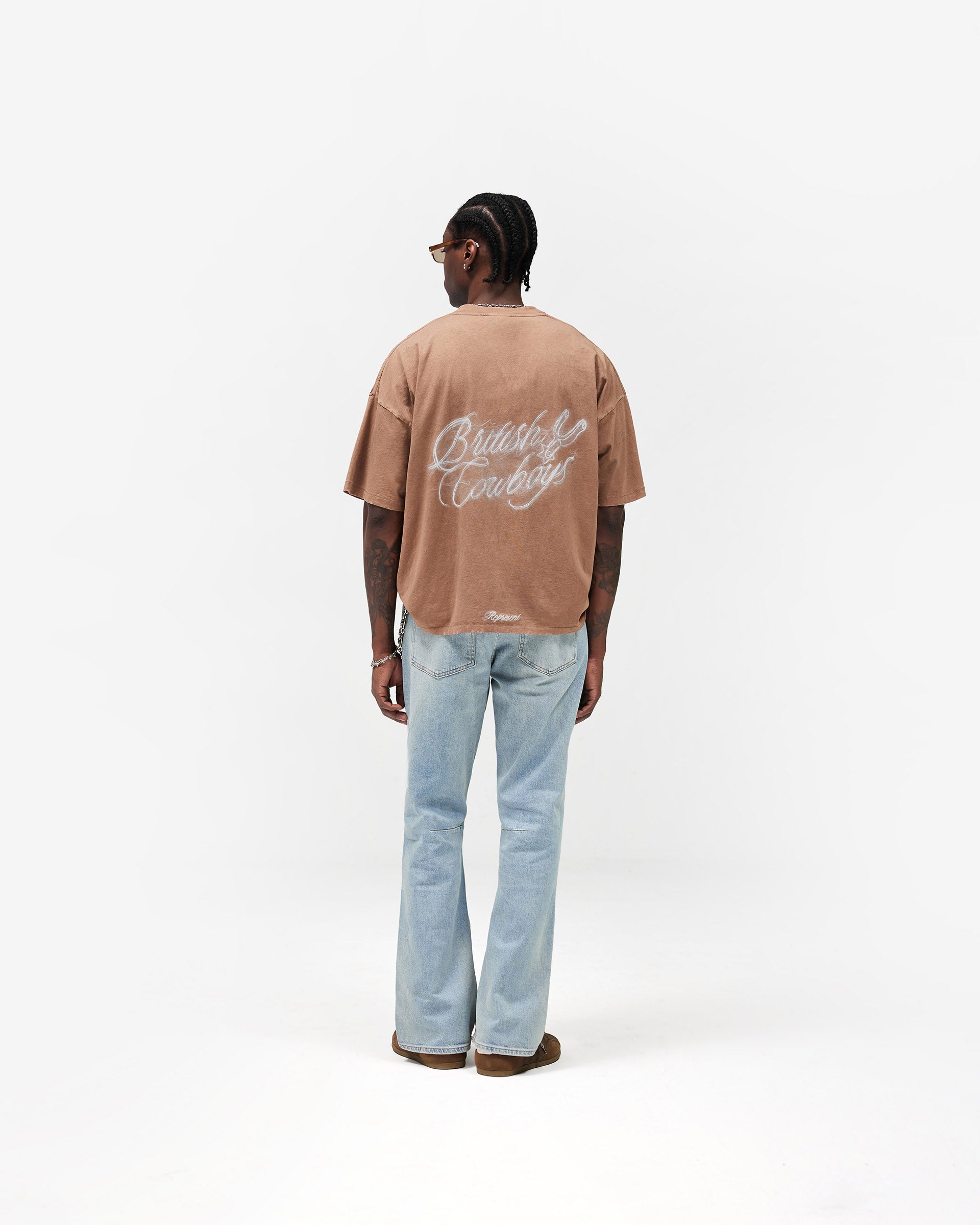 British Cowboys T-Shirt - Dusty Brown