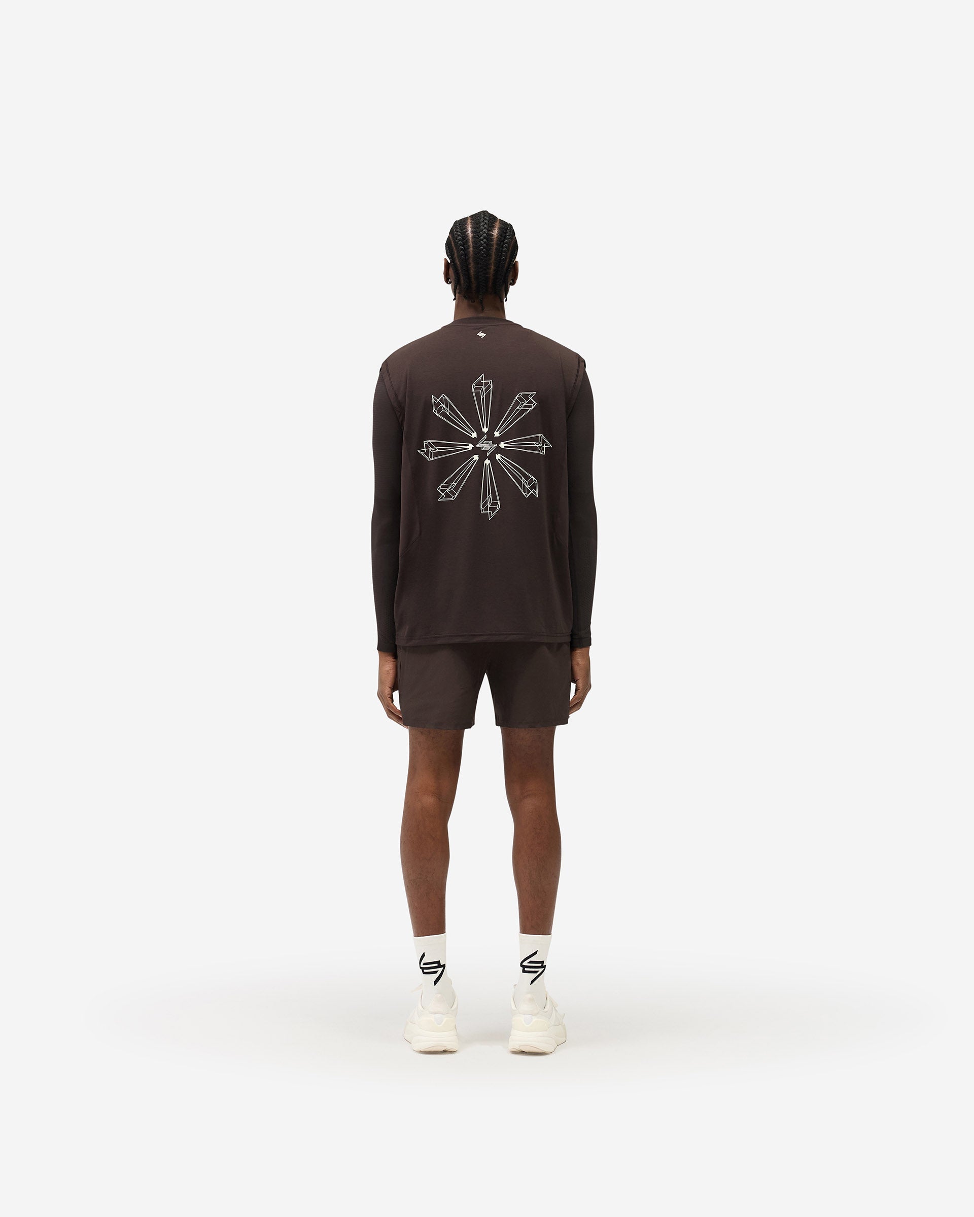 247 Uprising Oversized Tank - Chocolate