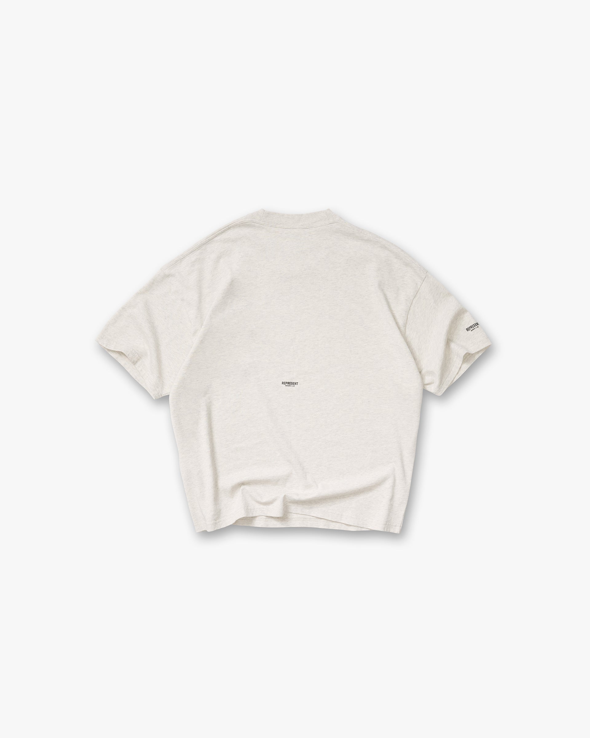 Micro Owners Club T-Shirt - Cream Marl