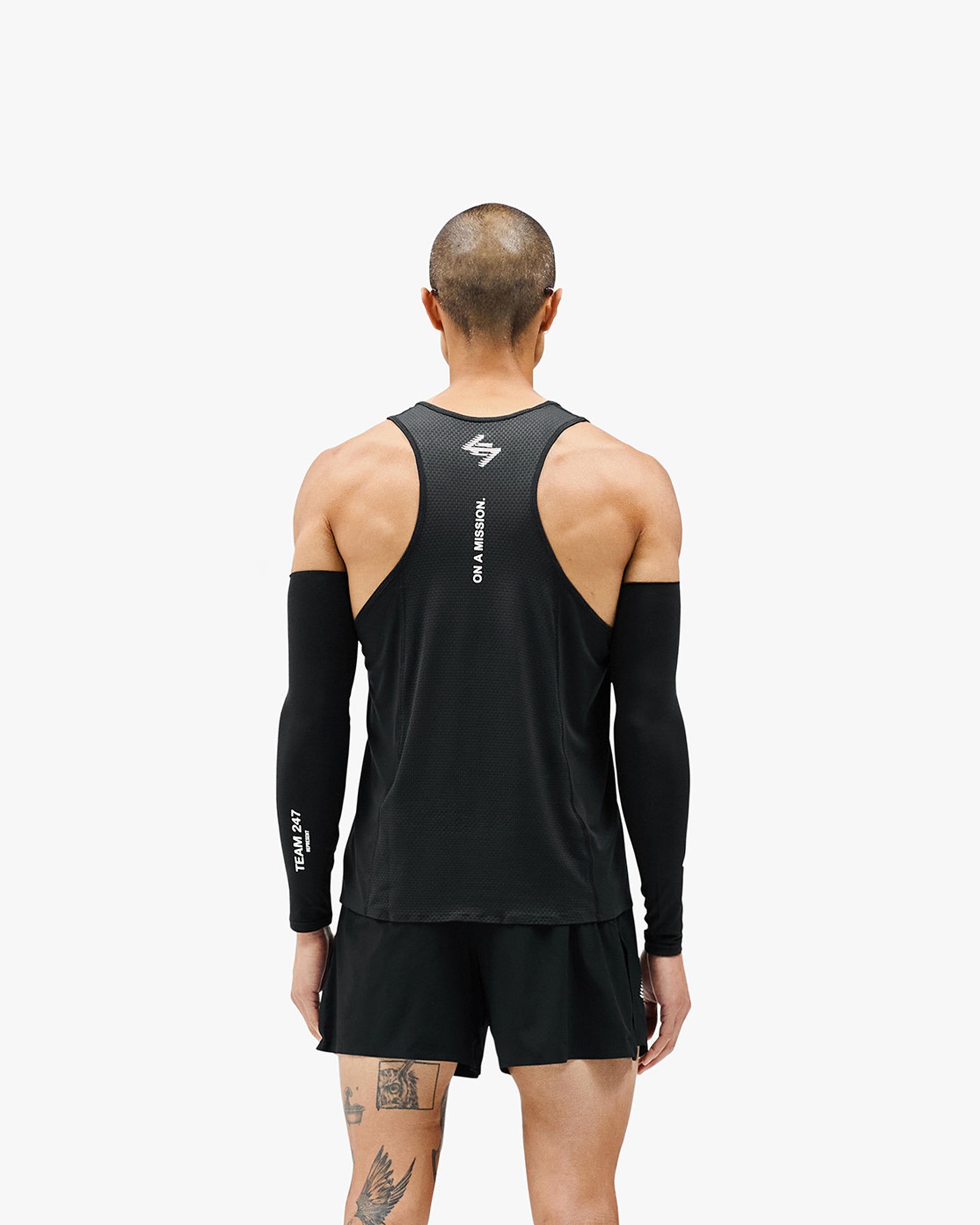 247 Manchester Singlet - Black