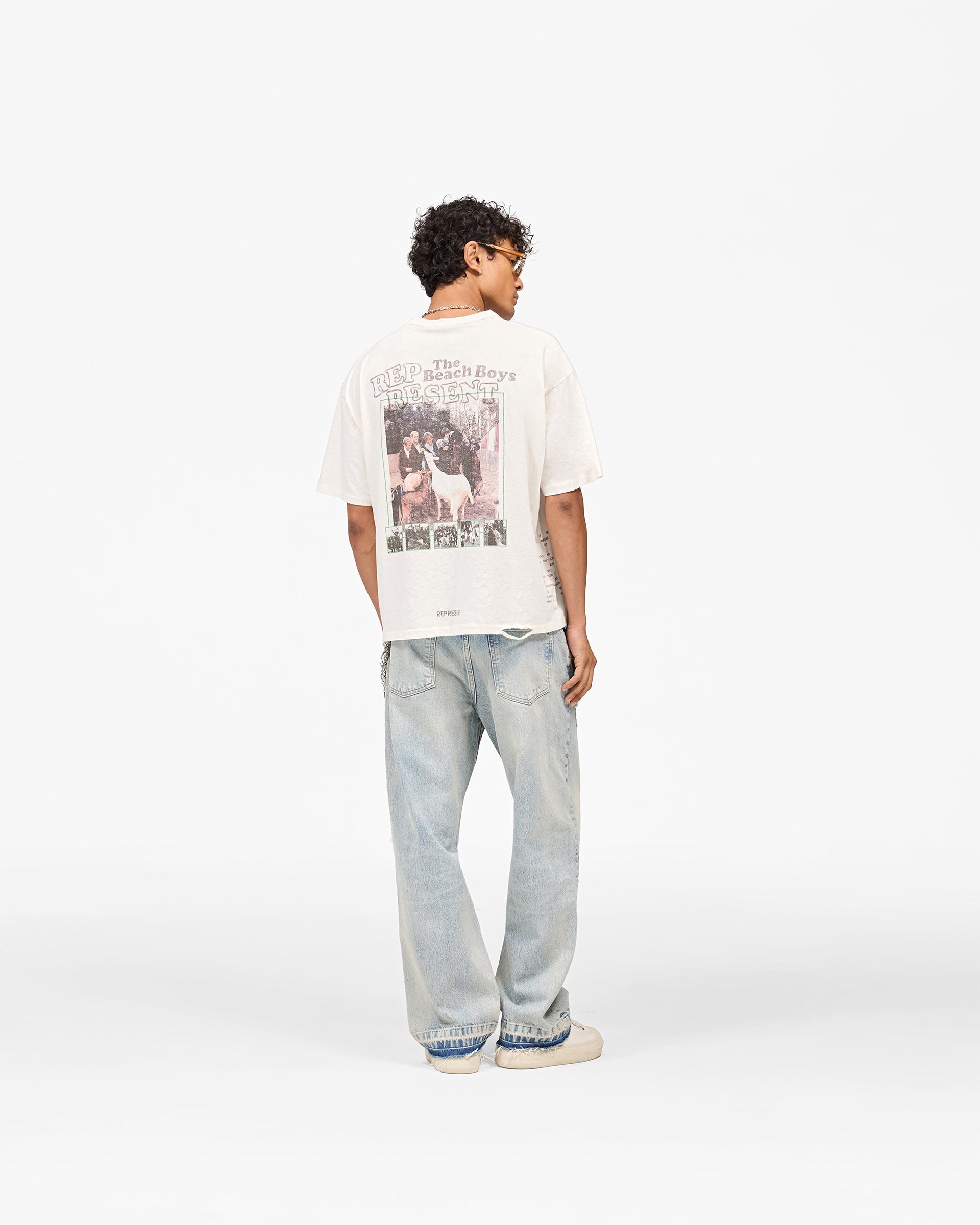 Represent x Beach Boys Pet Sounds T-Shirt - Flat White
