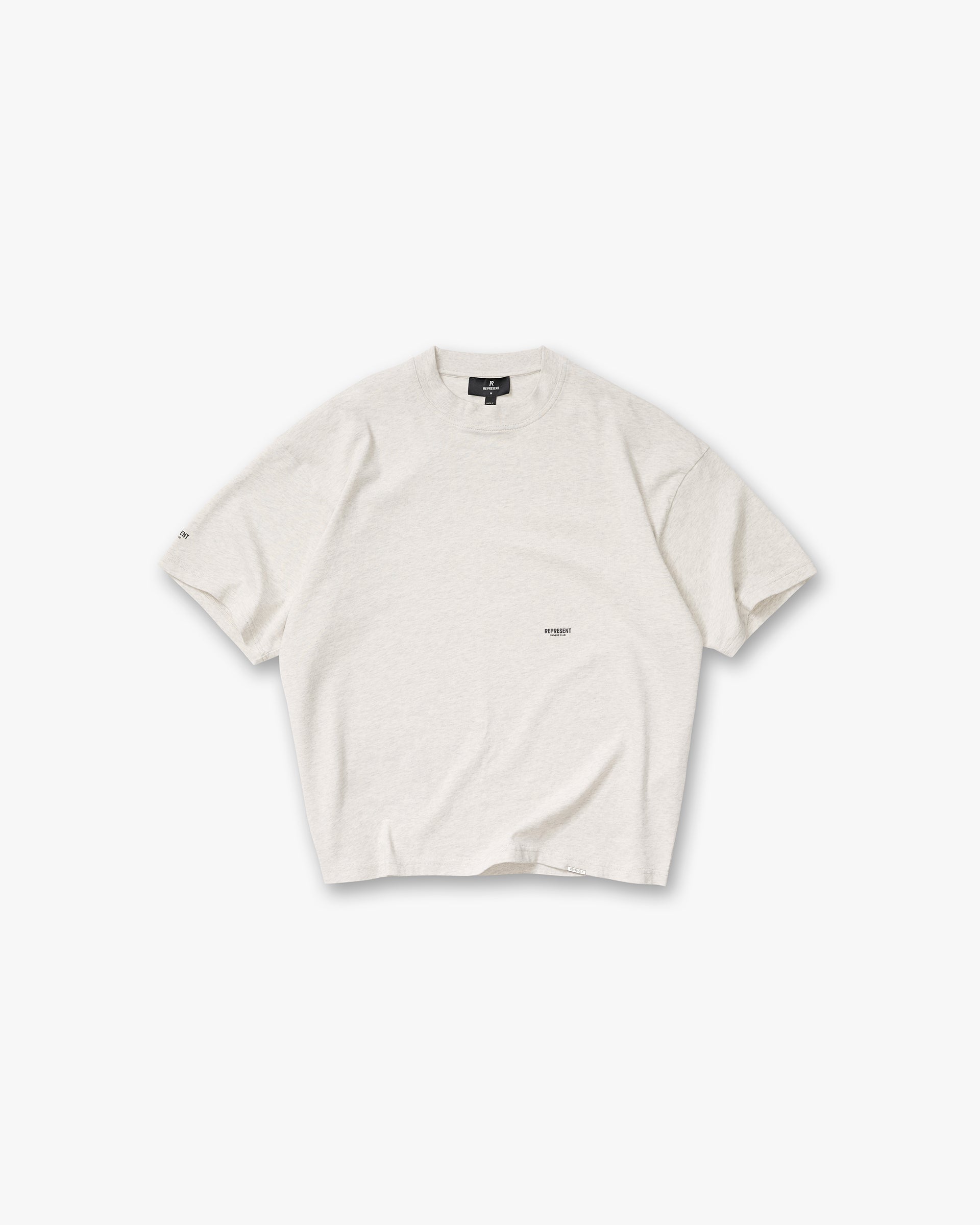Micro Owners Club T-Shirt - Cream Marl