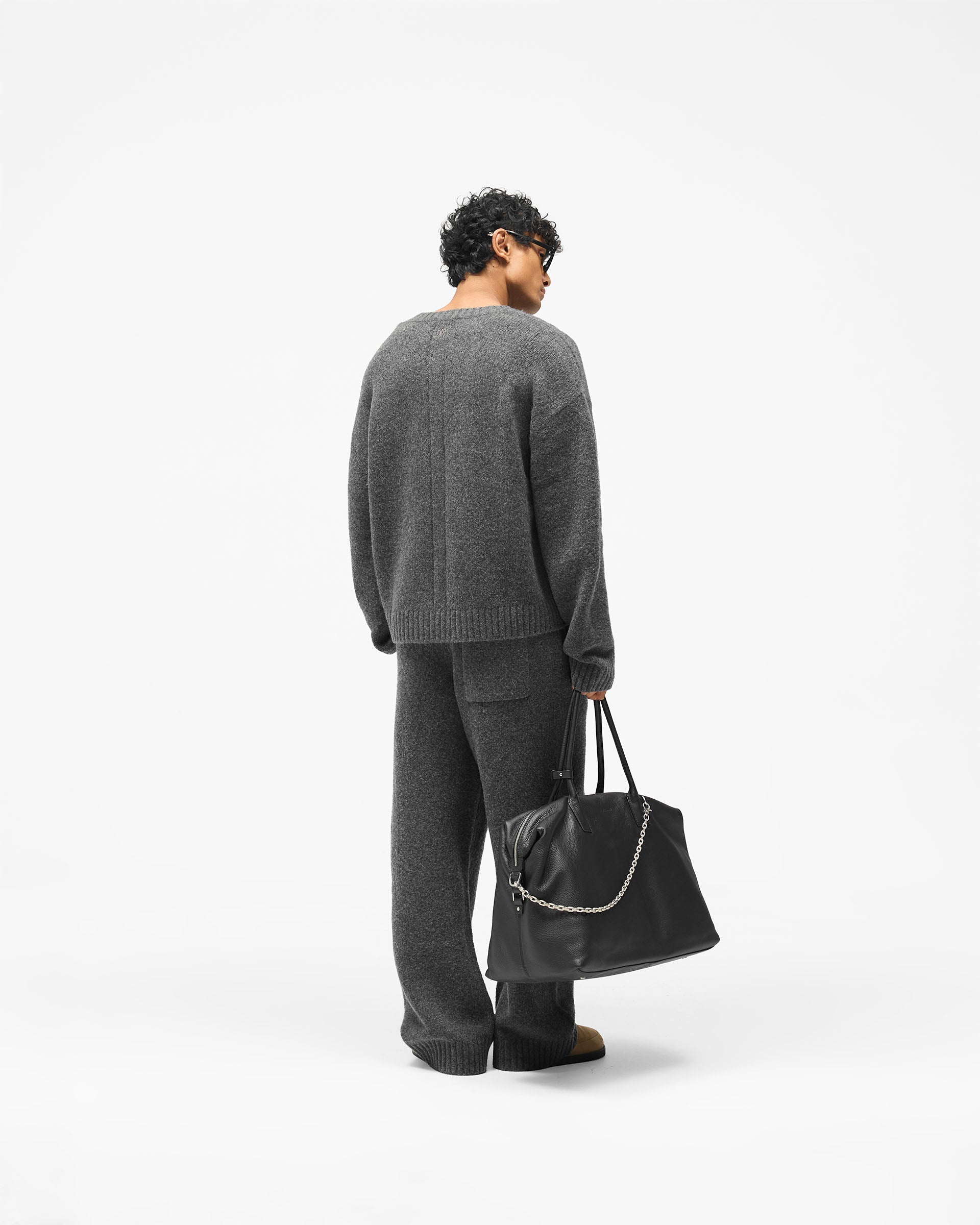 Ramone Knit Sweatpant - Dark Grey