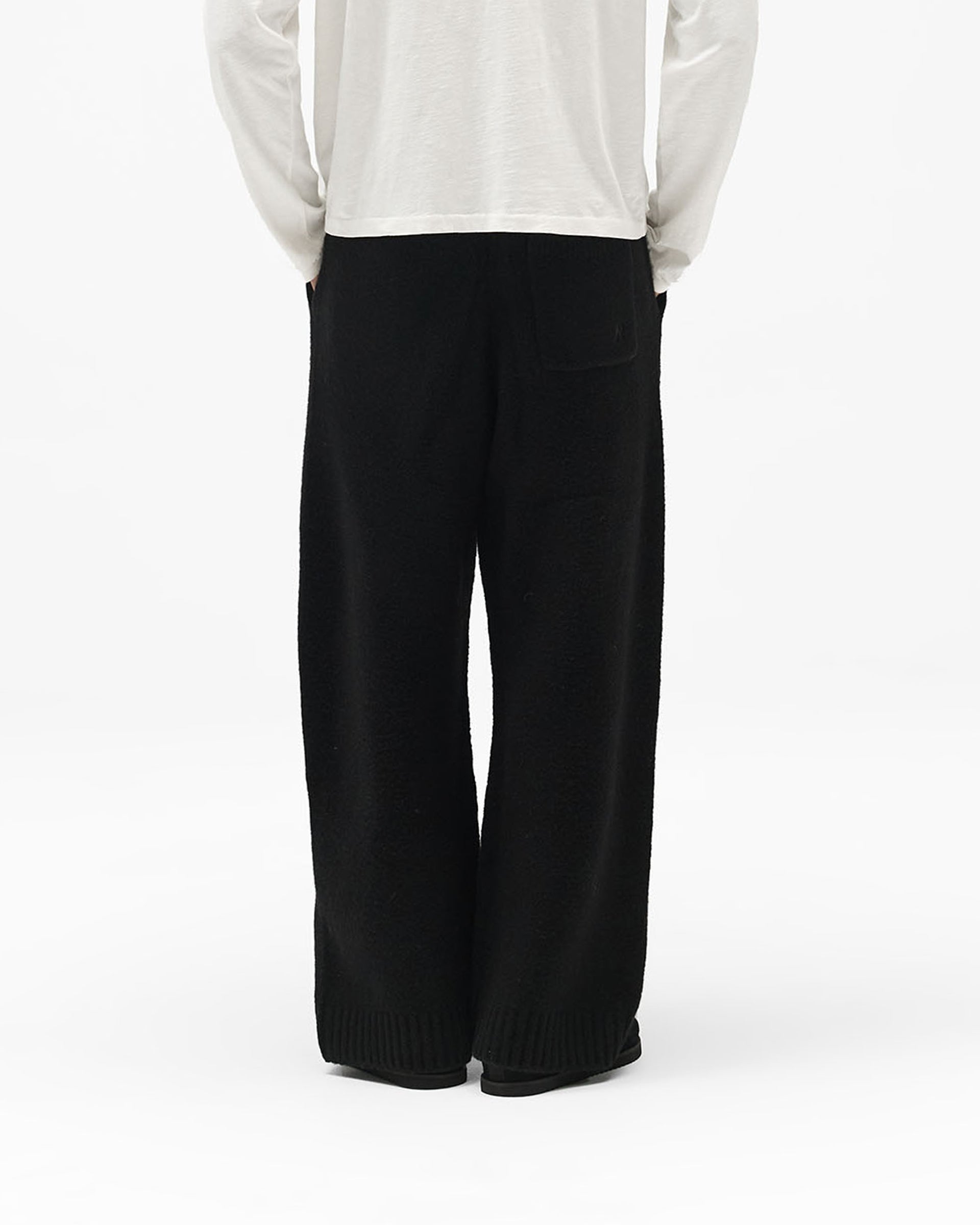 Ramone Knit Sweatpant - Jet Black